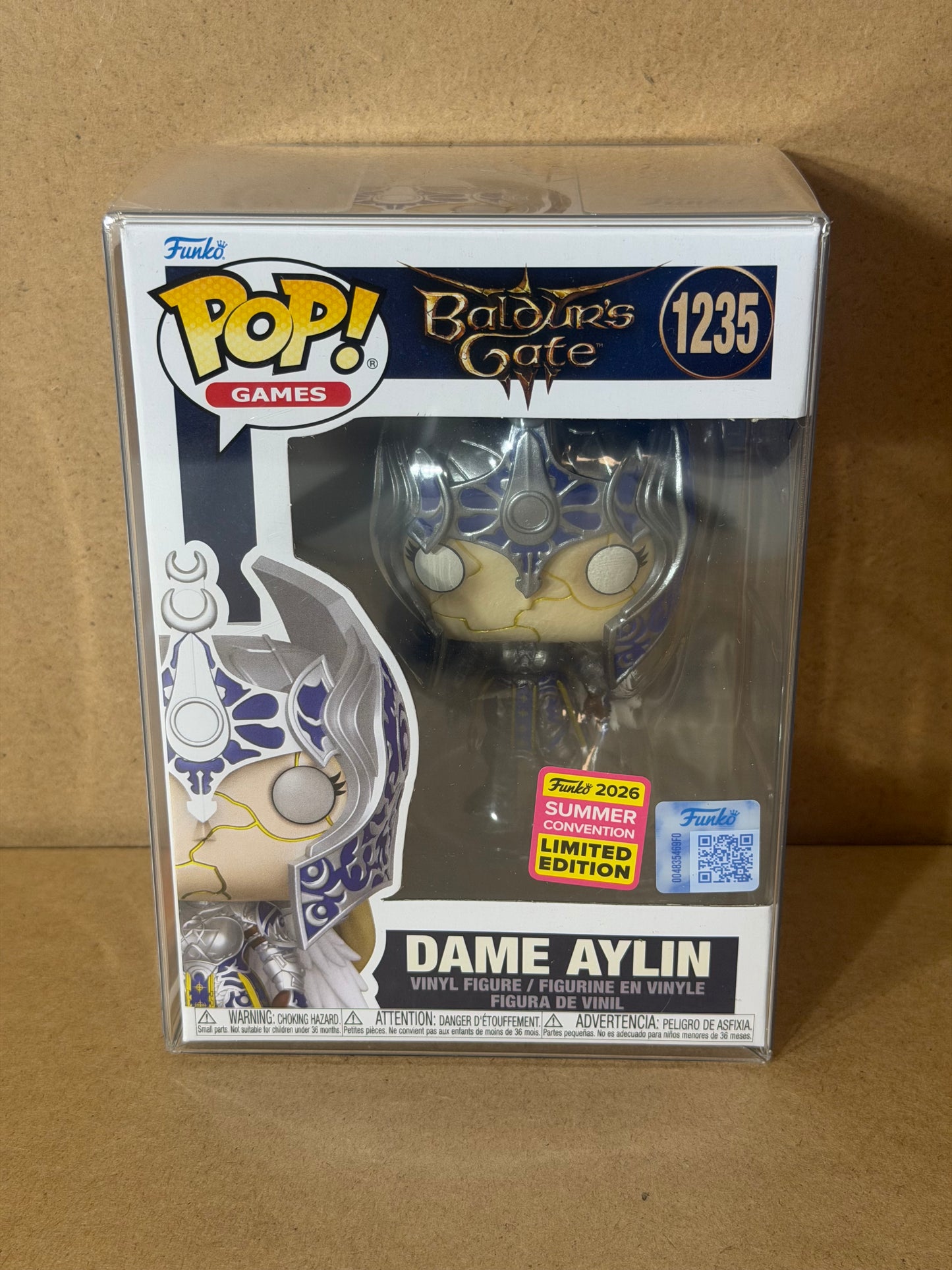 Funko Pop! Games Baldurs Gate Dame Aylin #1235 2026 SDCC Exclusive