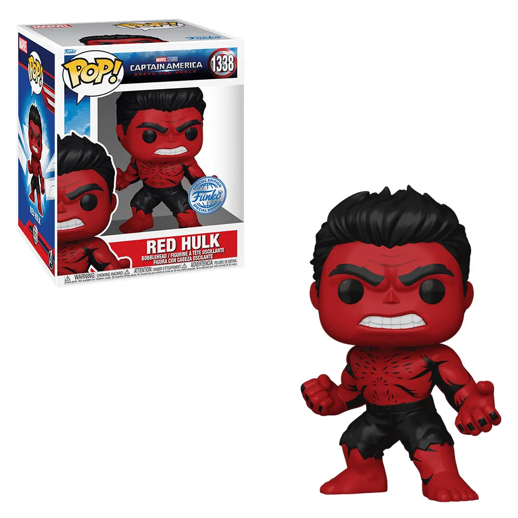 Funko Pop! Deluxe Marvel Captain America Brave New World Red Hulk #1338