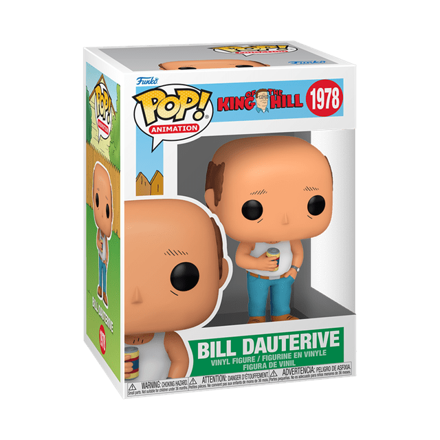 Funko Pop! Animation King Of The Hill Bill Dauterive #1978