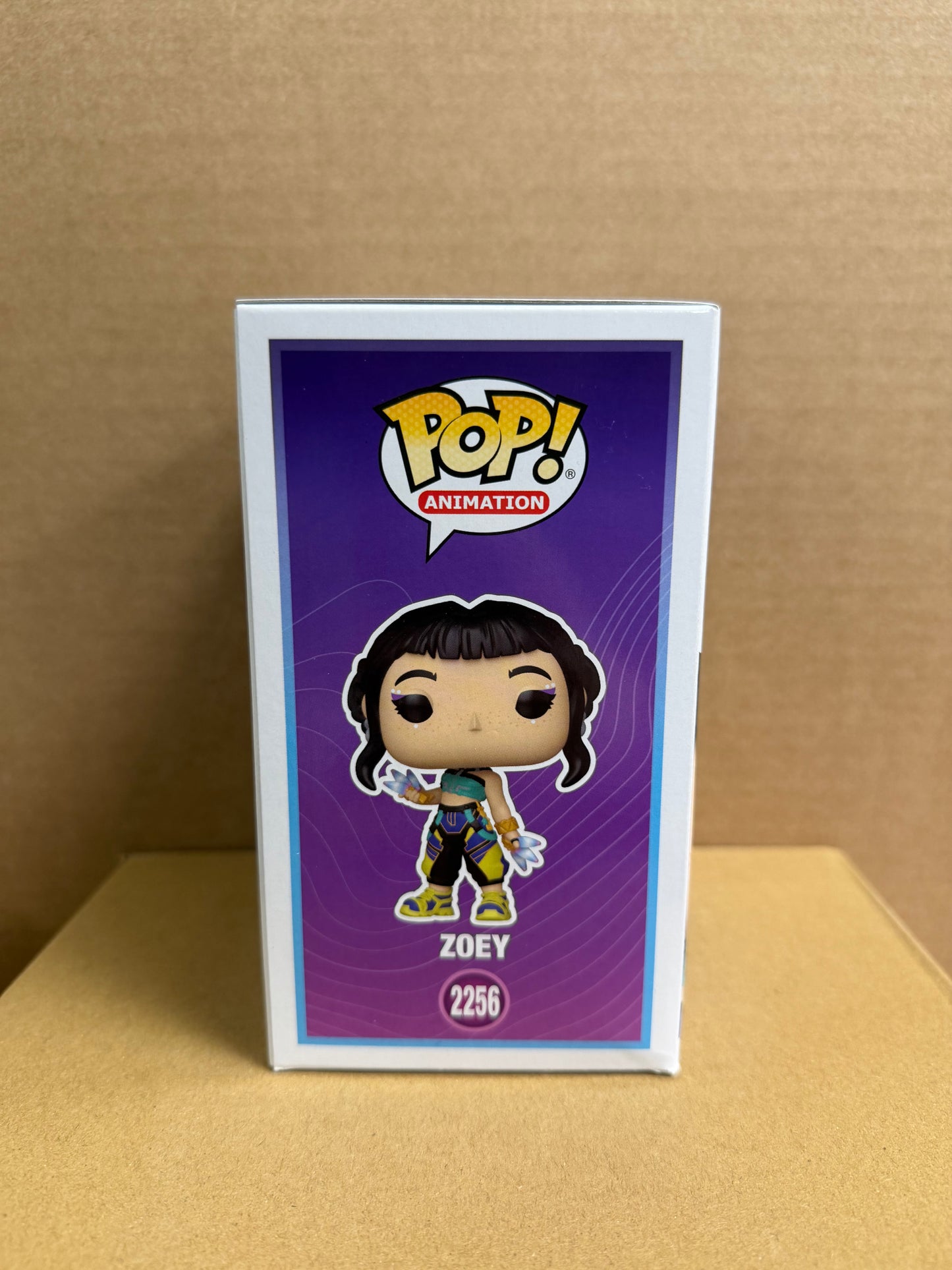 Funko Pop! Animation Kpop Demon Hunters Zoey Signed Rei Ami COA #2256