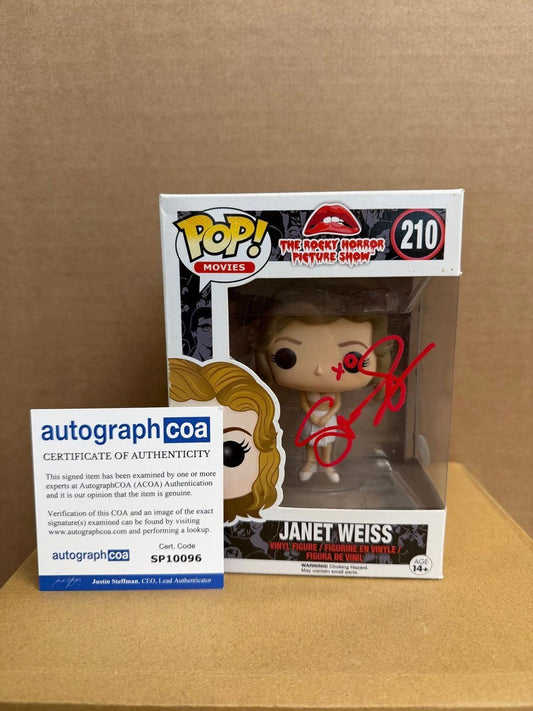 Funko Pop! Movies Janet Weiss #270 Signed By Susan Sarandon WS ACOA Free MagStack