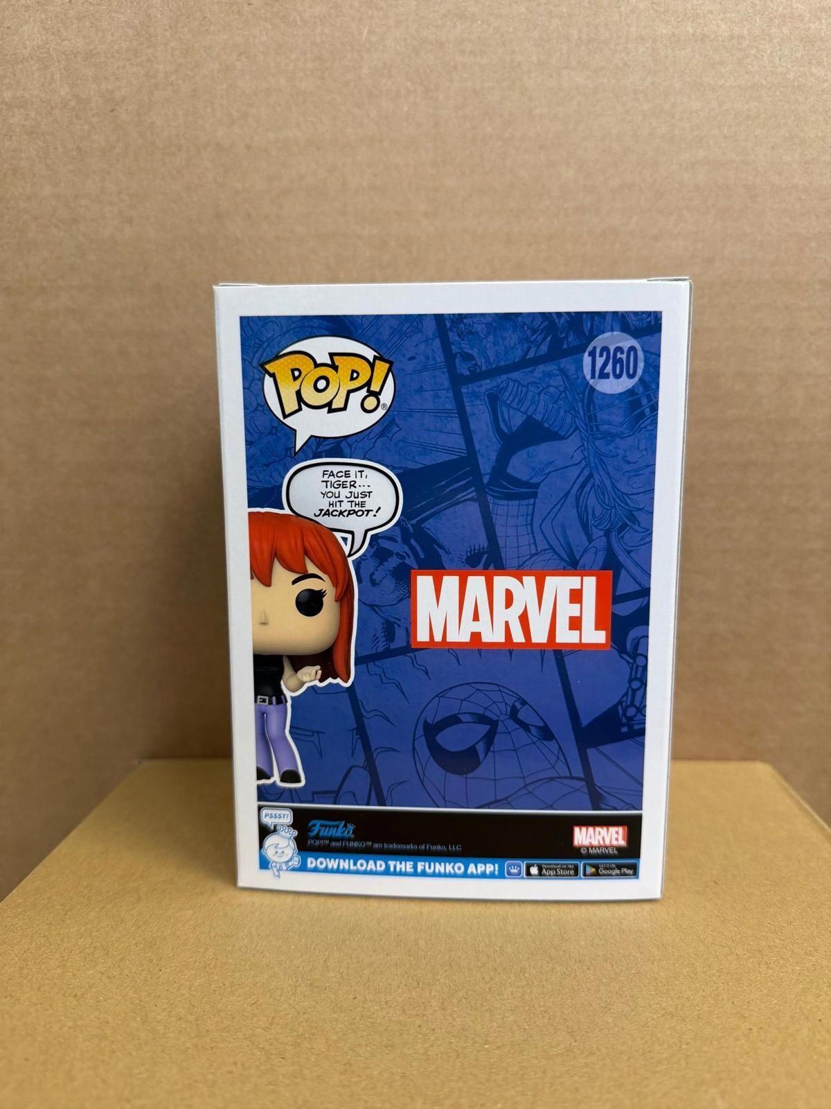 Funko Pop! Marvel Mary Jane Watson #1260 Signed Kirsten Dunst