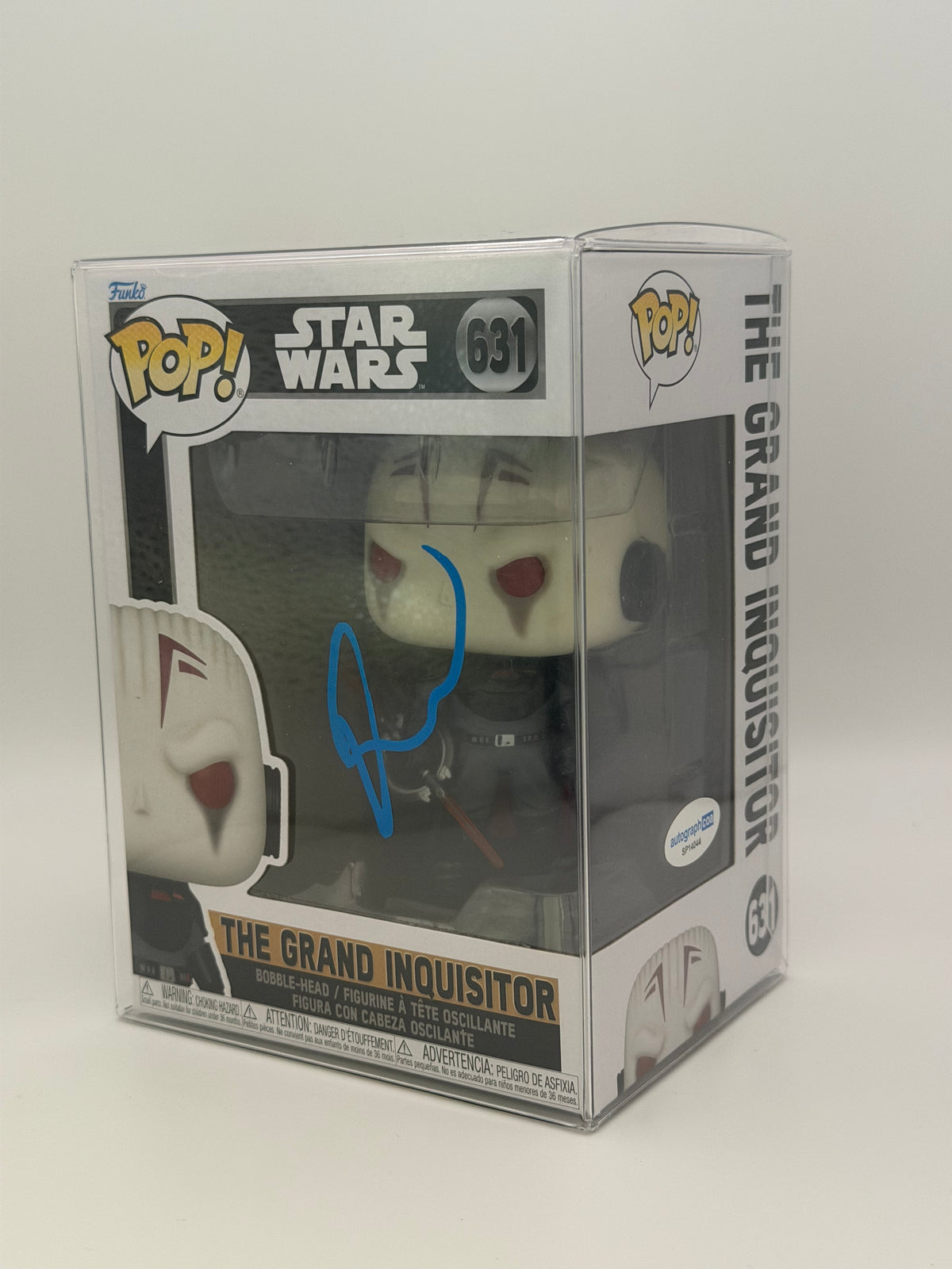 Funko Pop! Star Wars The Grand Inquisitor Signed Rupert Friend COA #631