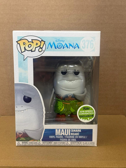 Funko Pop! Disney Moana Maui (Shark Head) #376 2018 Spring Convention Exclusive