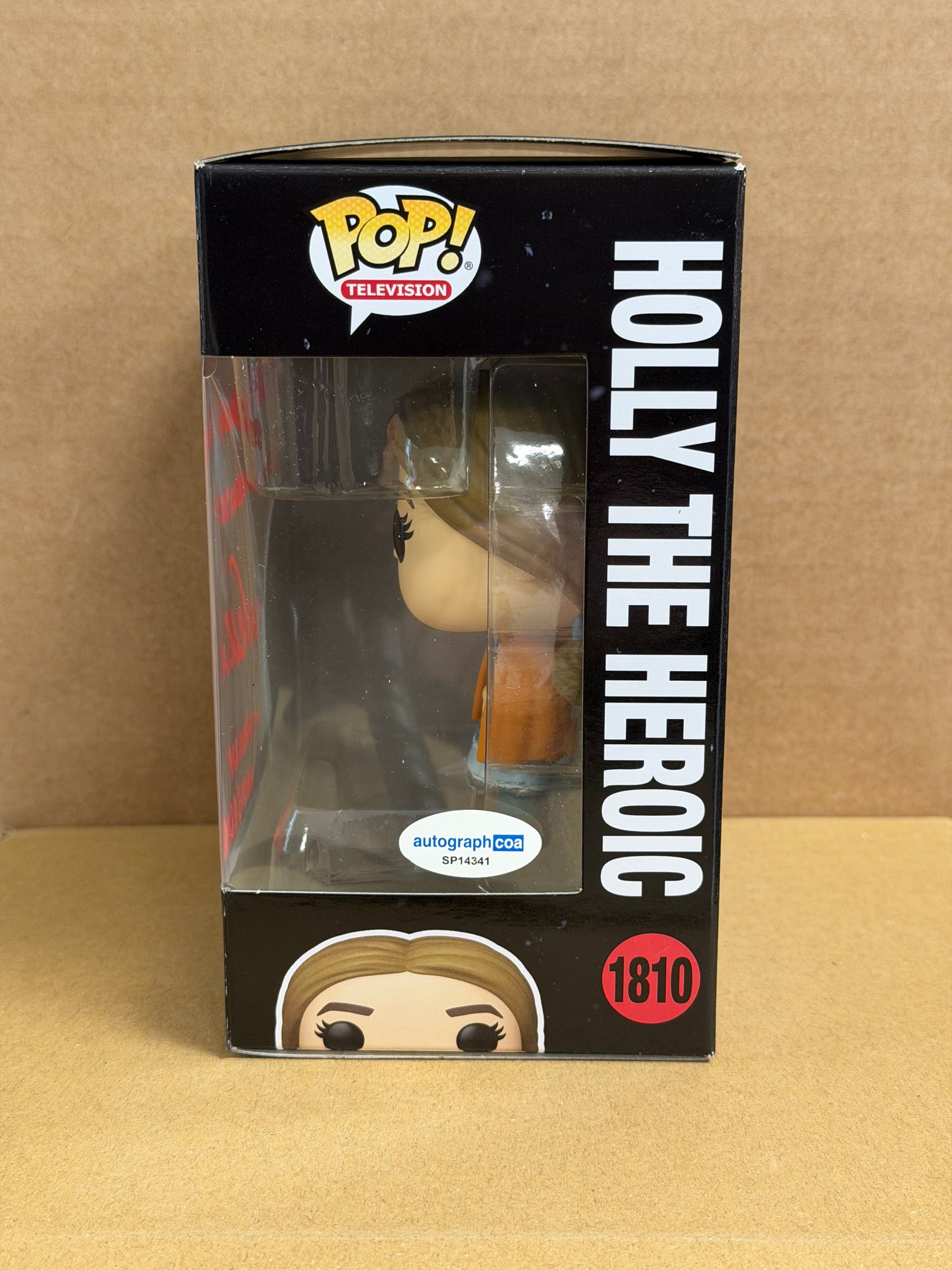 Funko Pop! Television Stranger Things Holly The Heroic Signed Nell Fisher COA #1810