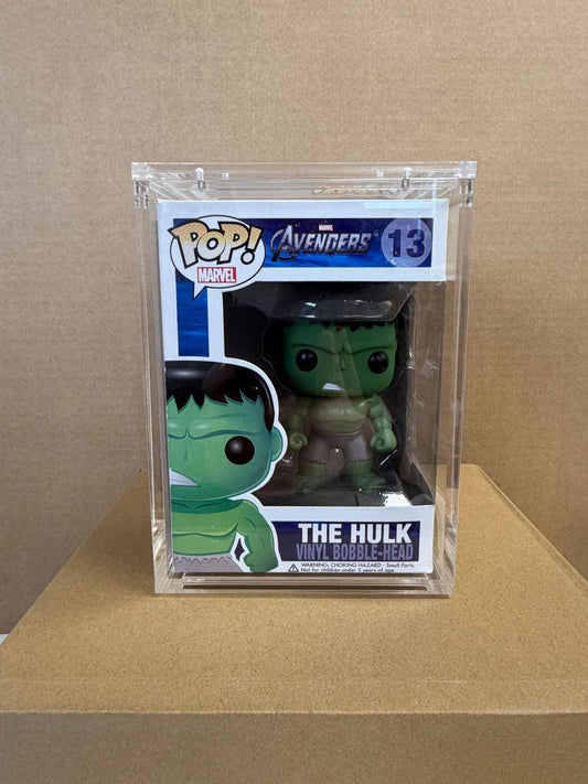Funko Pop! Marvel Avengers The Hulk Vinyl Bobble-Head Figure #13 Free Mag Stack