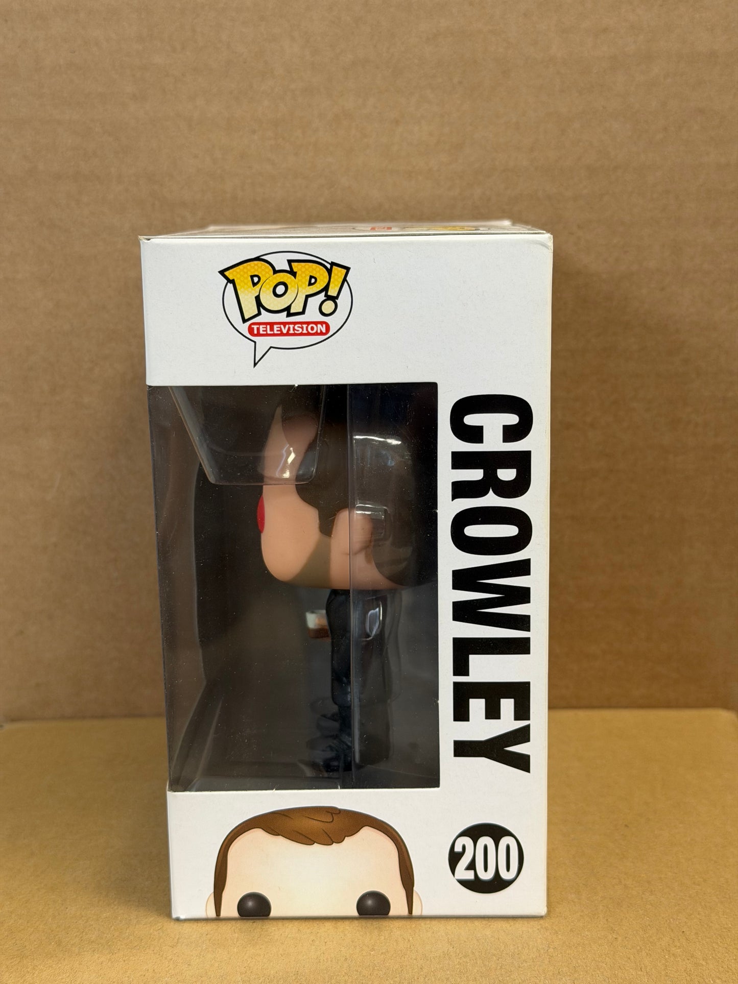 Funko Pop! Television Supernatural Crowley #200 Red Eyes Hot Topic