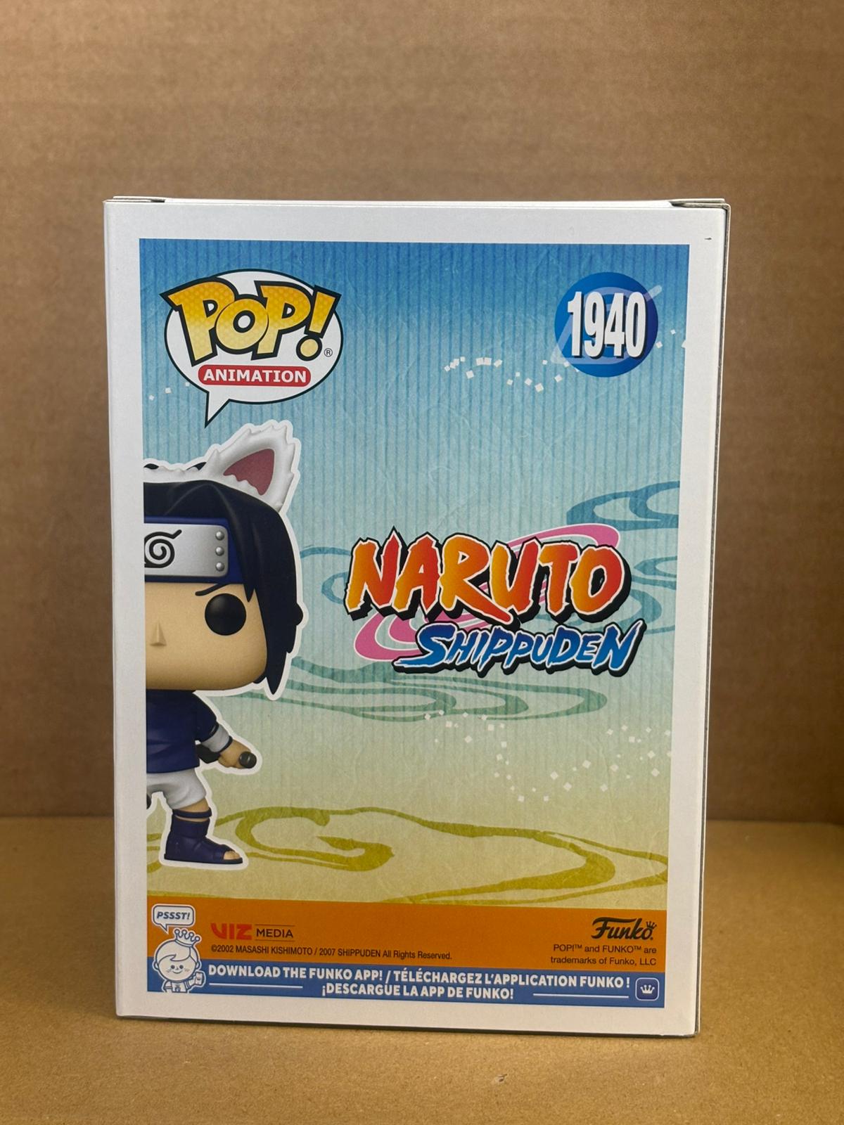 Funko Pop! Anime Naruto Sasuke Uchiha #1940 2025 Wondercon Physical Sticker