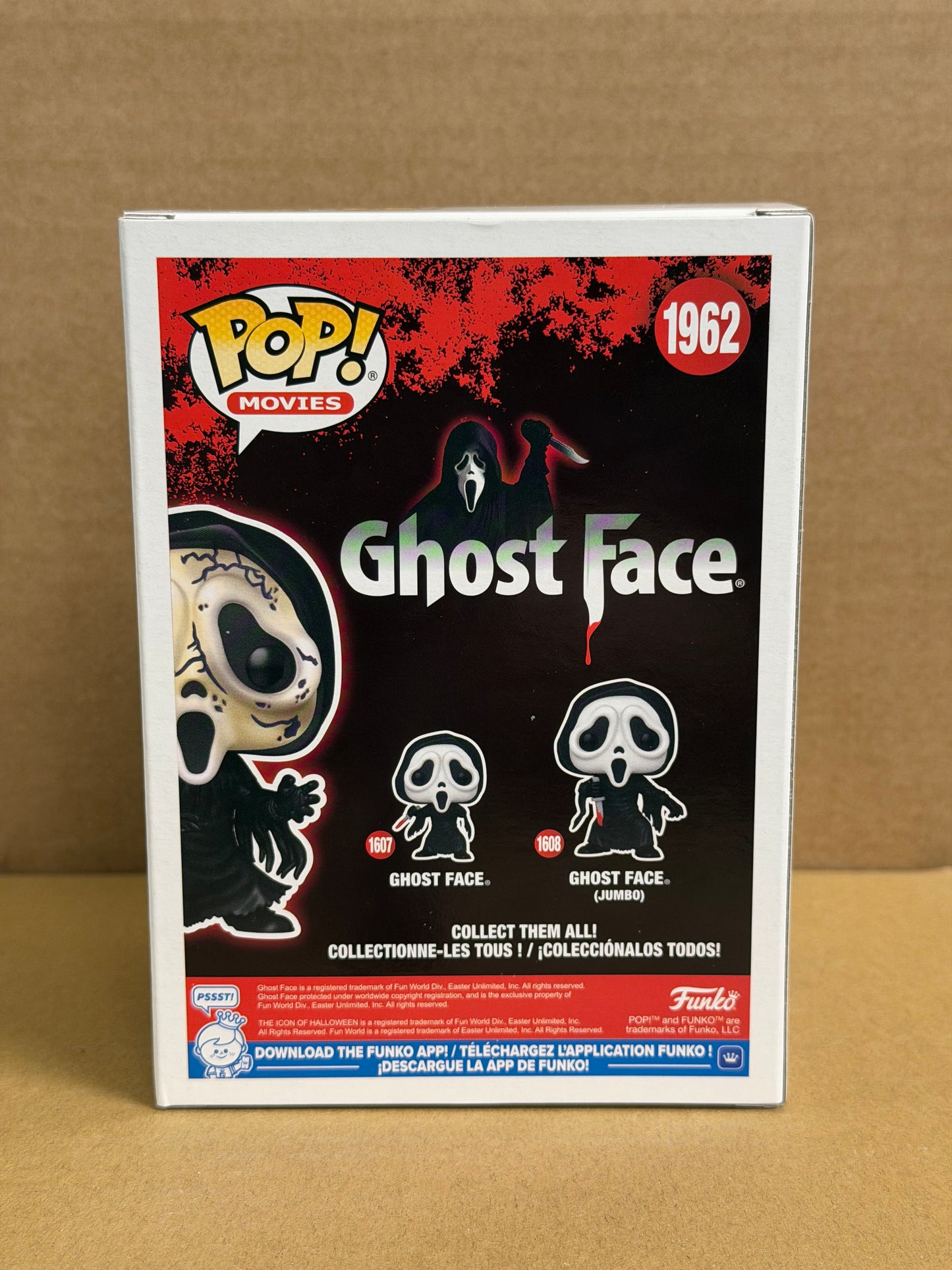 Funko Pop! Movies Scream Ghost Face Signed Heather Mattarazo ‘Martha Meeks’ COA #1962