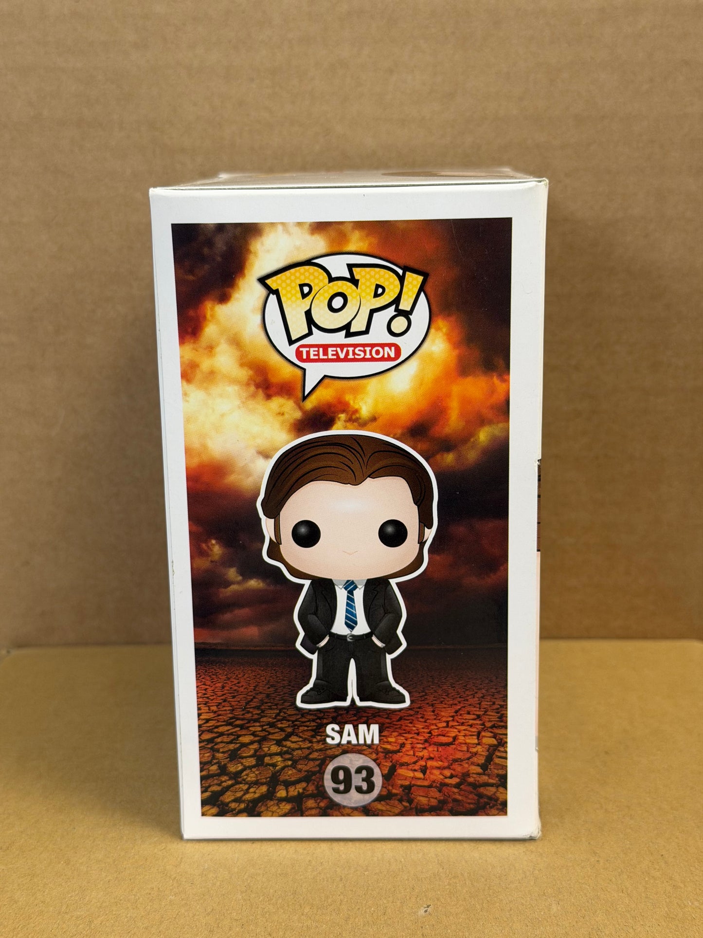 Funko Pop! Television Supernatural Sam #93 FBI Agent Hot Topic Exclusive