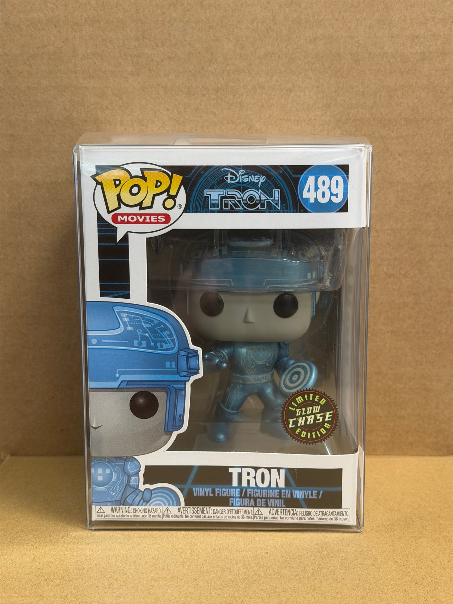 Funko Pop! Disney Tron #489 Glow Chase Free Protector