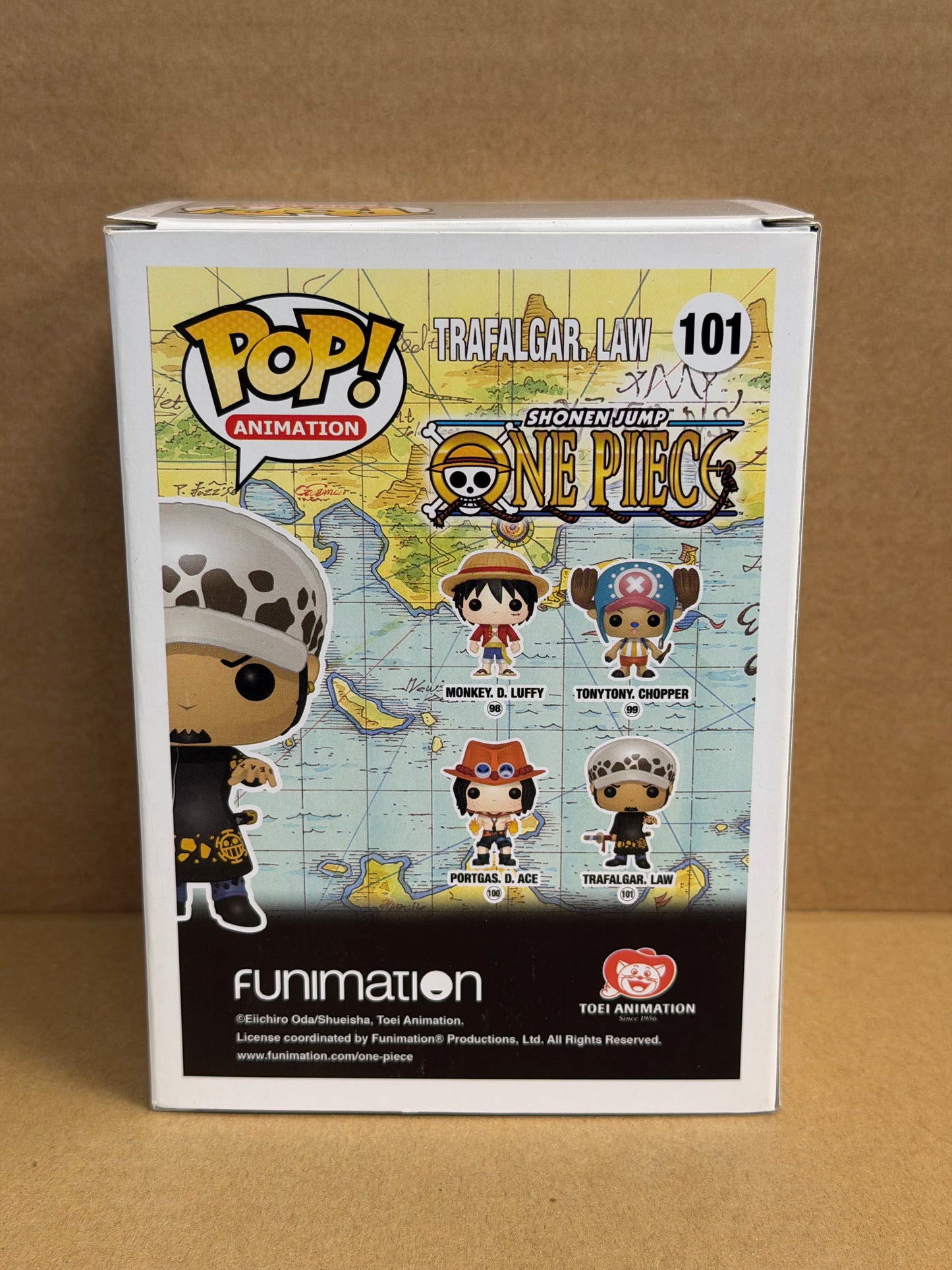 Funko Pop! Anime One Piece Trafalgar Law 1st Release JJL161019 #101