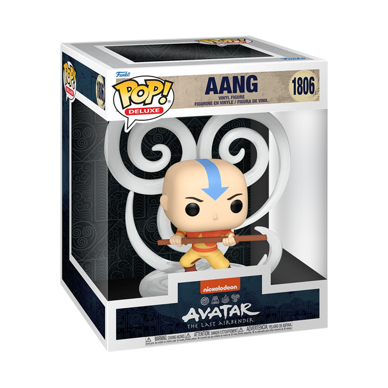 Funko Pop! Deluxe Anime Avatar The Last Airbender #1806 Free Protector
