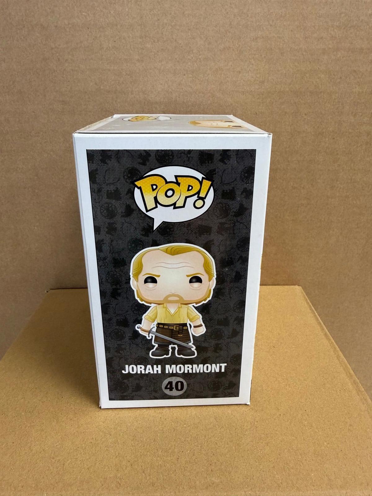 Funko Pop! Television Game of Thrones - Jorah Mormont Signed Iain Glen COA #40 WS
