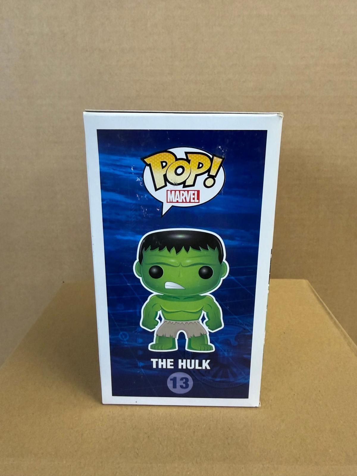 Funko Pop! Marvel Avengers The Hulk Vinyl Bobble-Head Figure #13 Free Mag Stack