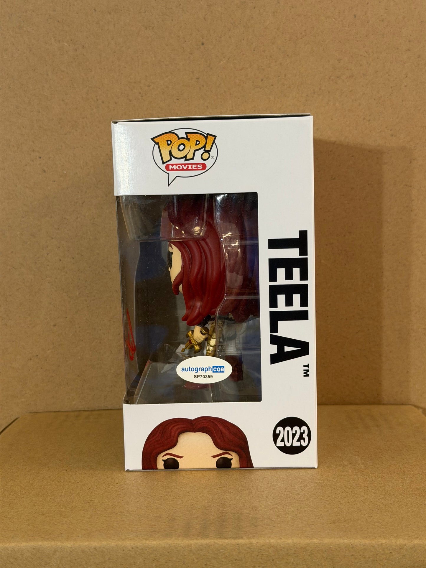 Funko Pop! Movies Masters Of The Universe Teela Signed Camilla Mendez COA #2023