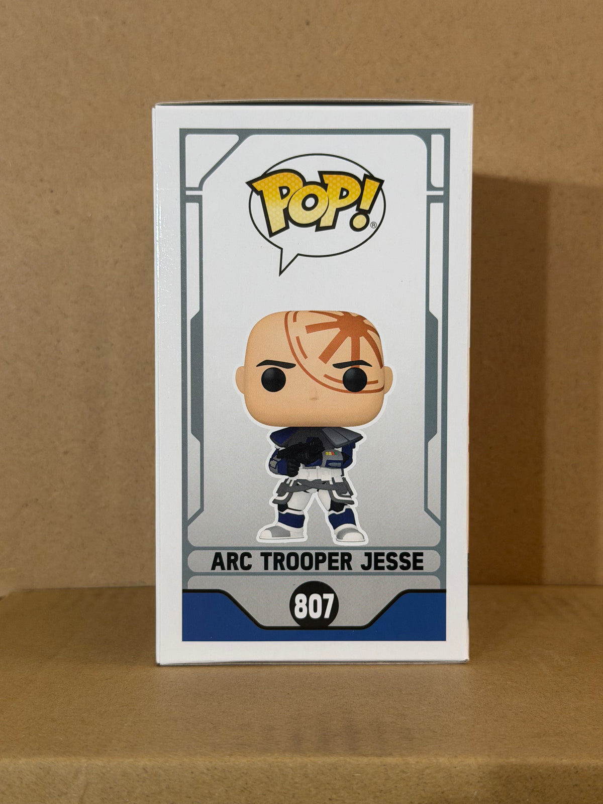 Funko Pop! Star Wars Arc Trooper Jesse Signed Dee Baker COA #807