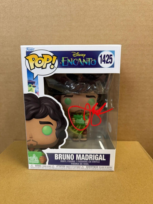 Funko Pop! Disney Bruno Madrigal Signed Jared Bush WS