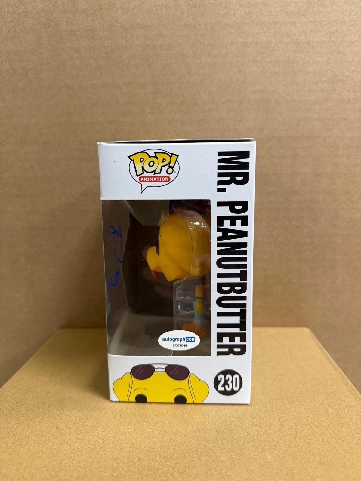 Funko Pop! Animation Bojack Horseman Mr. Peanutbutter Signed Paul F Tompkins #230 WS