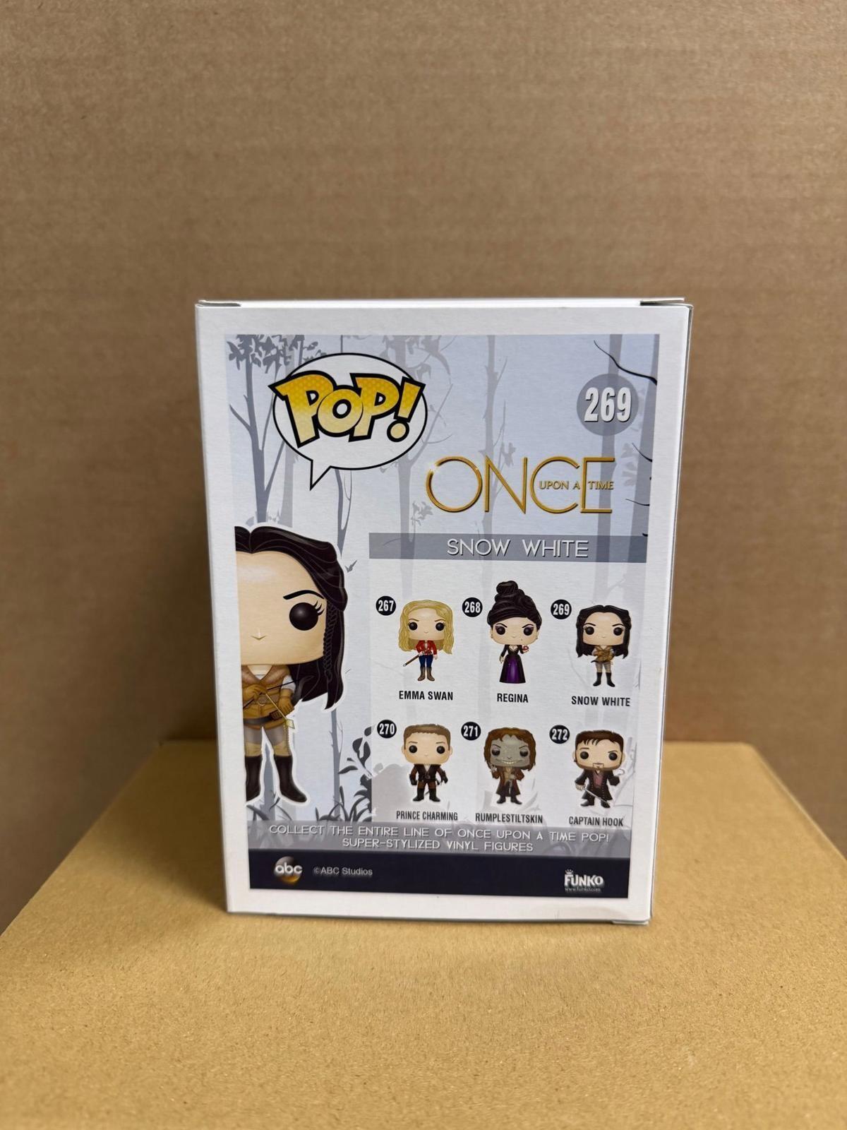 Funko Pop! Television Once Upon A Time Snow White Signed Ginnifer Goodwin COA #269 WS
