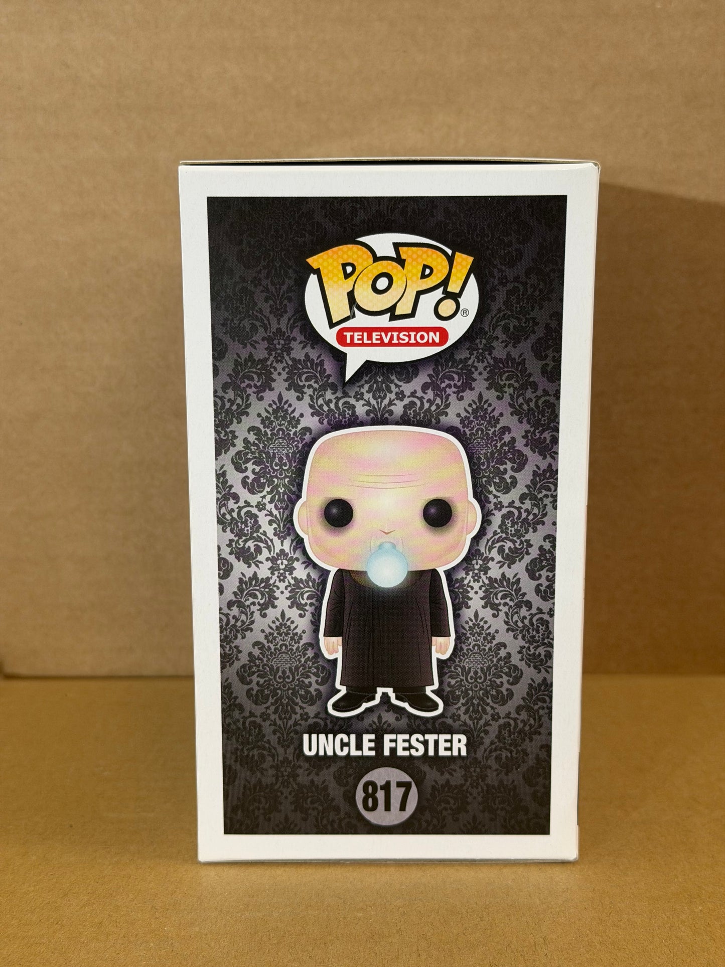 Funko Pop! Television The Addams Family Uncle Fester Signed Fred Armisen COA #817