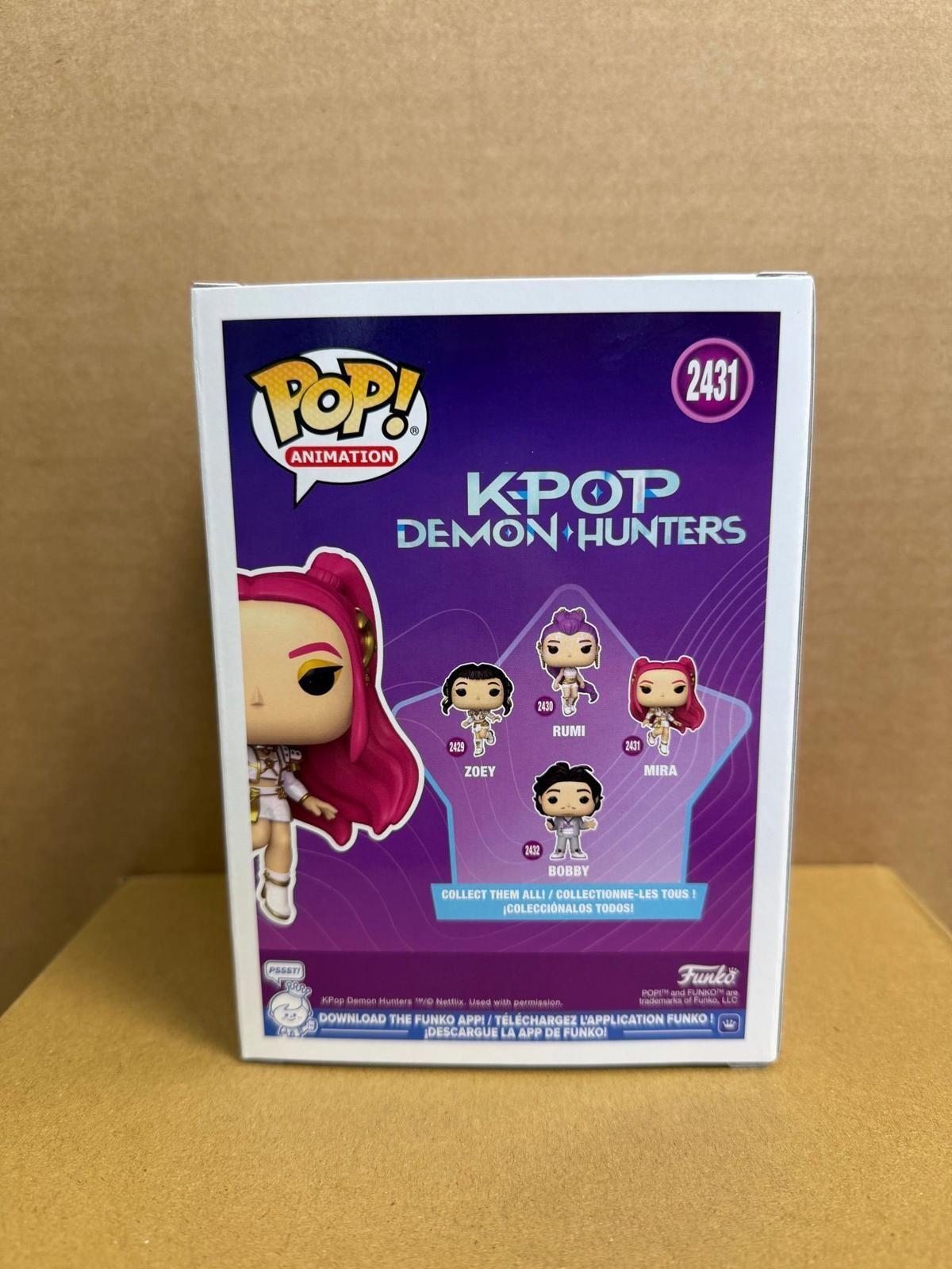 AUDREY NUNA | Mira Funko Pop! | Kpop Signed Demon Hunters | WS | ACOA | Free Mag Other