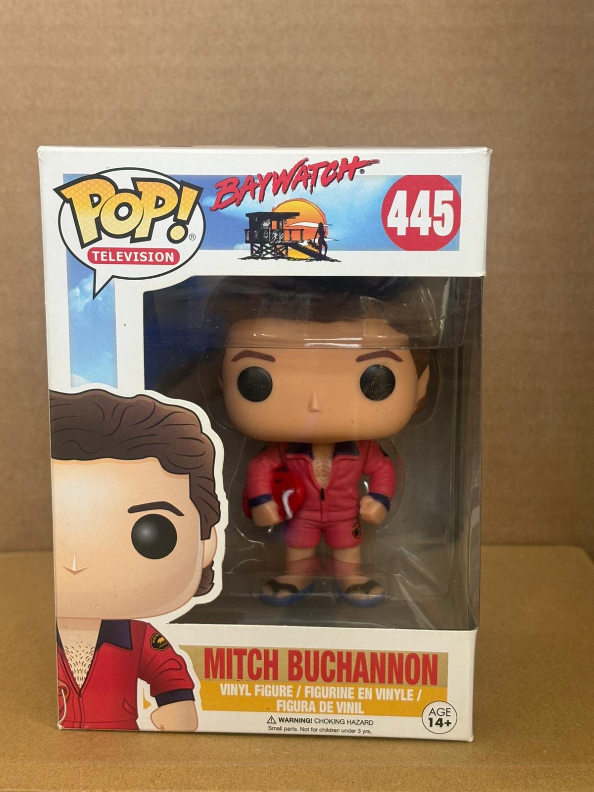 Funko Pop! Television Baywatch Mitch Buchannon #445