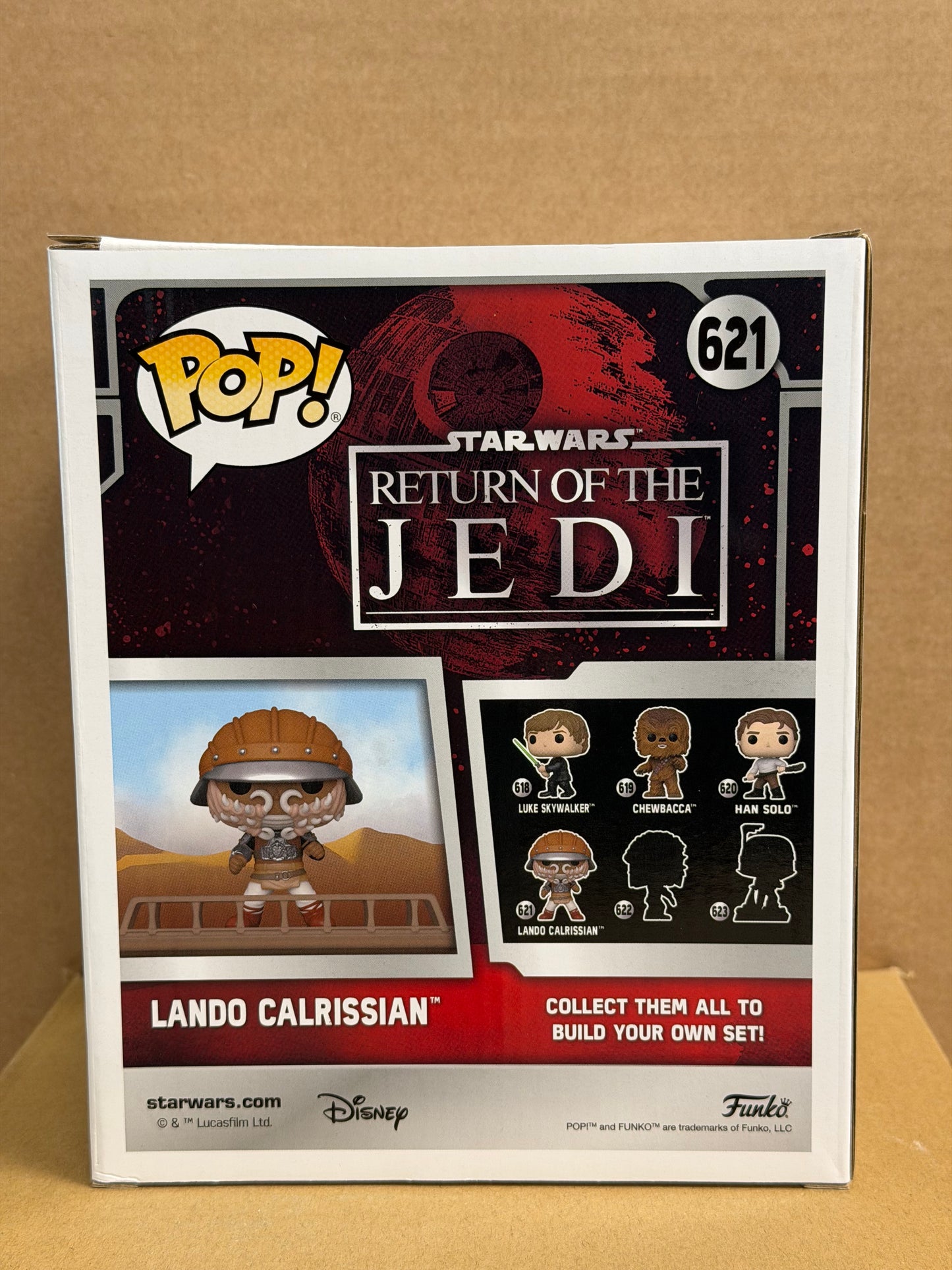 Funko Pop! Jabba’s Skiff: Lando Calrissian #621 Special Edition + Protector