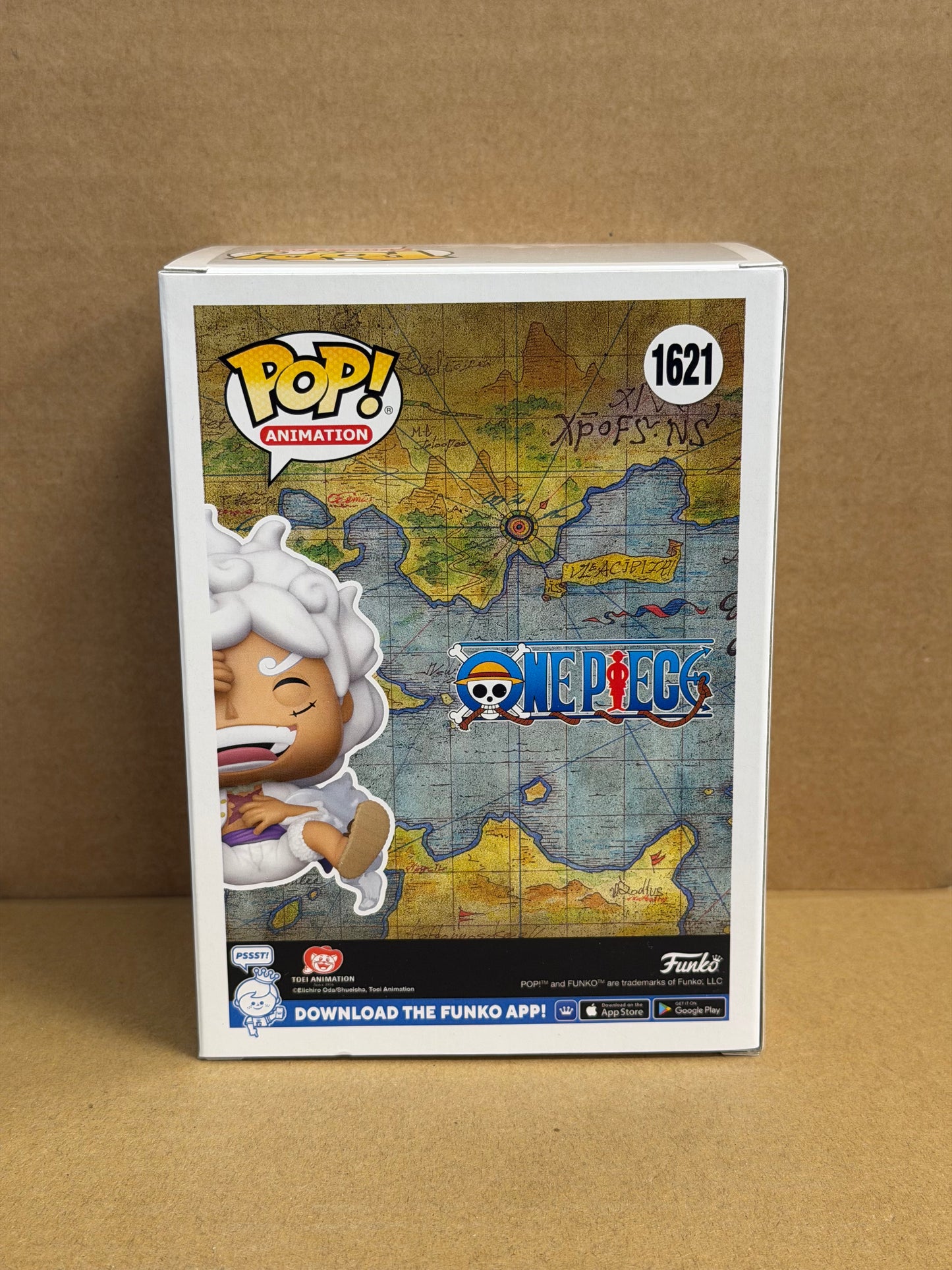 Funko Pop! Anime One Piece Luffy Gear Five #1621 GameStop Exclusive
