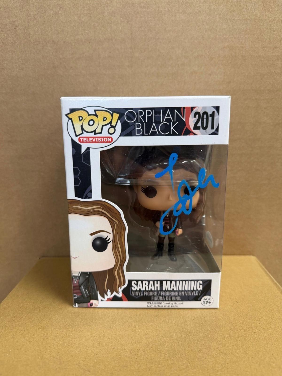 Funko Pop! Television Orphan Black Sarah Manning Signed Tatiana Maslany COA #201 WS