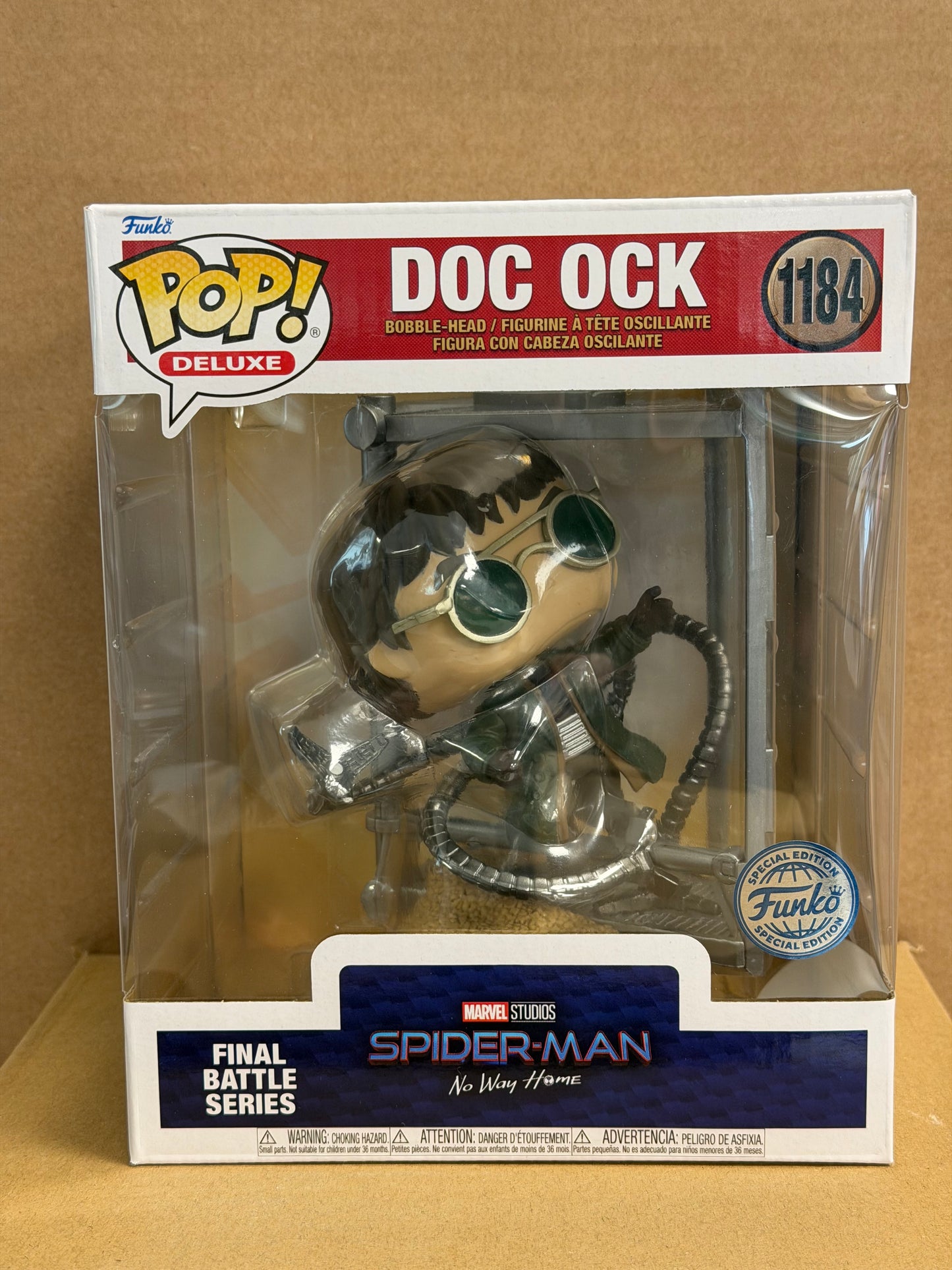 Funko Pop! Marvel Doc Ock #1184 Special Edition + Free Protector