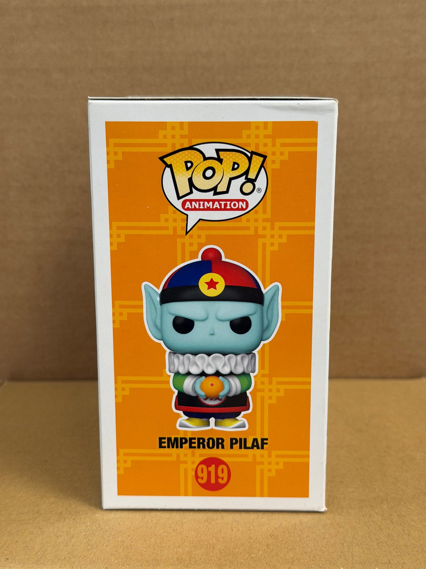 Funko Pop! Anime Dragon Ball Emperor Pilaf Signed Chuck Huber COA #919
