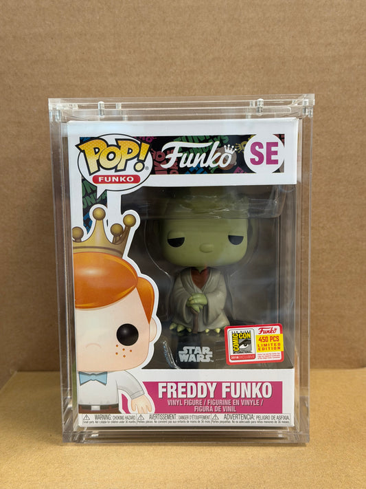 Funko Pop! Freddy Funko As Yoda LE 450Pcs 2018 SDCC Exclusive Grail