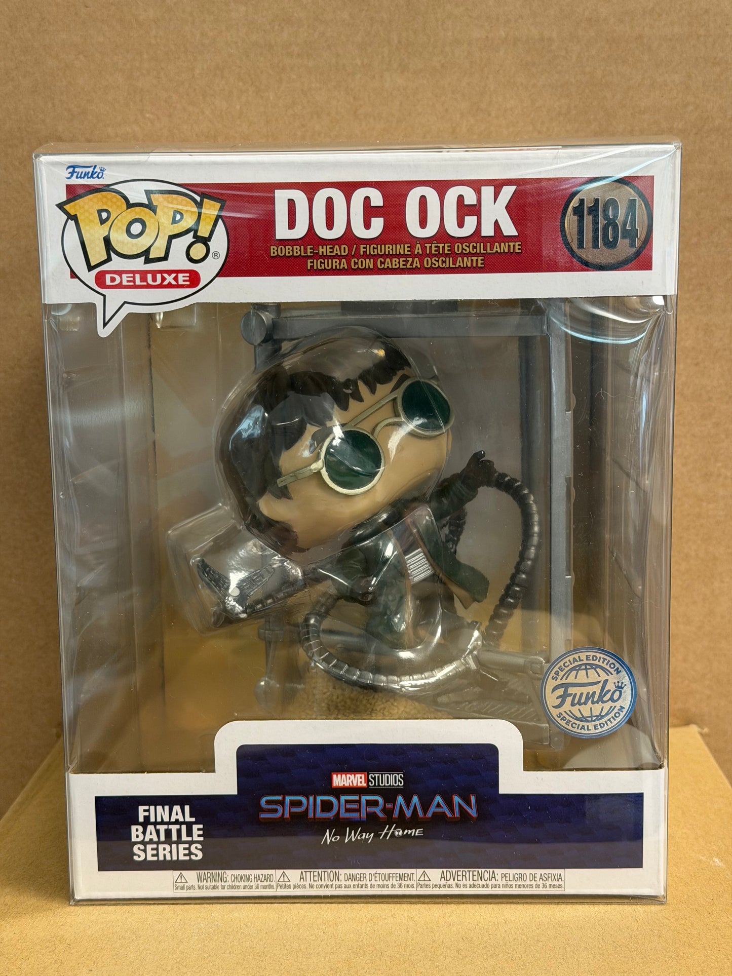 Funko Pop! Marvel Doc Ock #1184 Special Edition + Free Protector