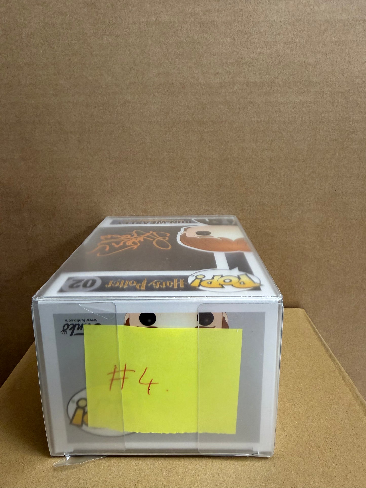 Funko Pop! Harry Potter Ron Weasley Signed Rupert Grint #02 WS COA #4