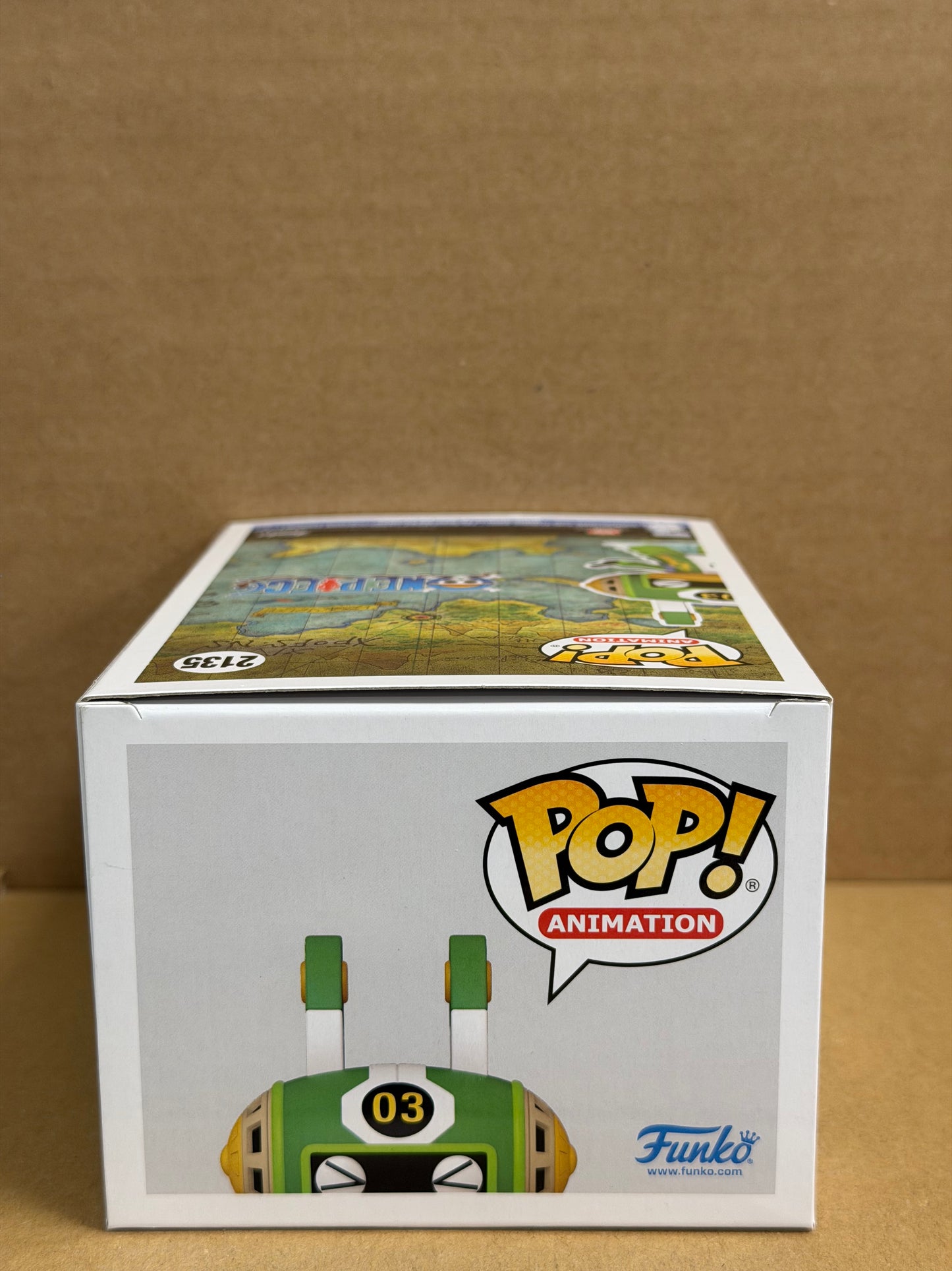 Funko Pop! Anime One Piece Edison #2135 Exclusive Free Protector