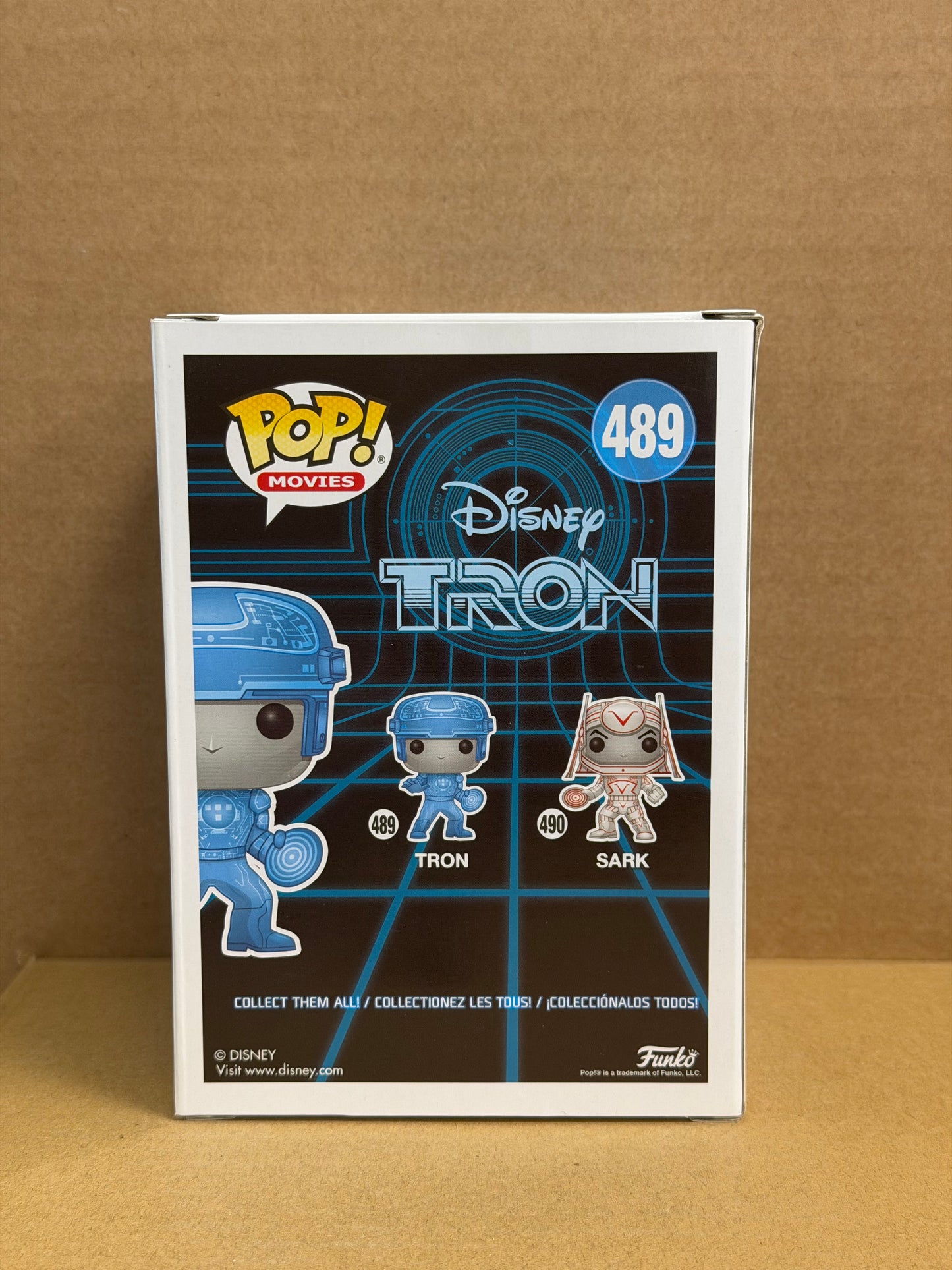 Funko Pop! Disney Tron #489 Glow Chase Free Protector