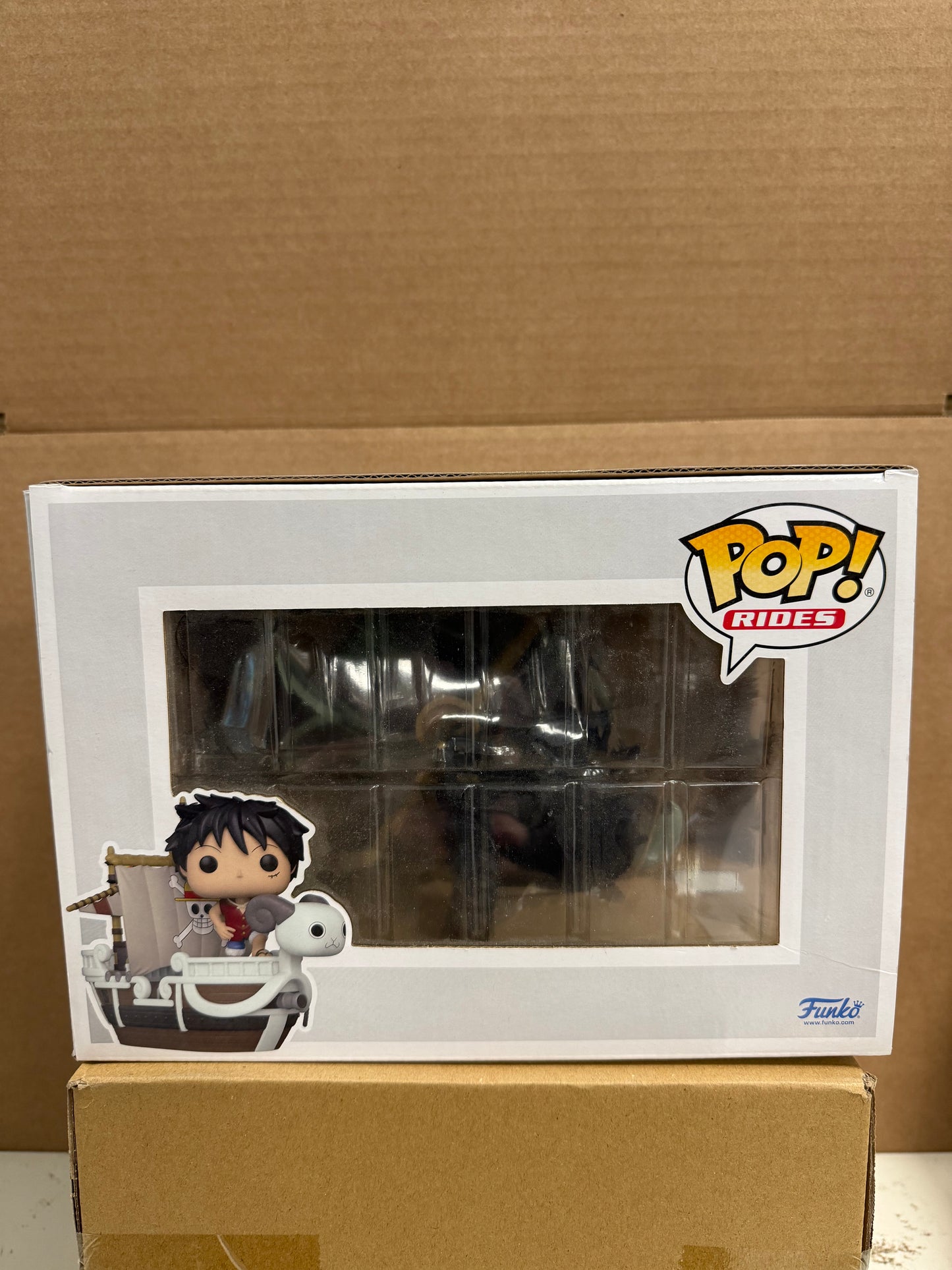 Funko Pop! Rides Anime One Piece Luffy With Going Merry #111 2022 Fall Convention Exclusive