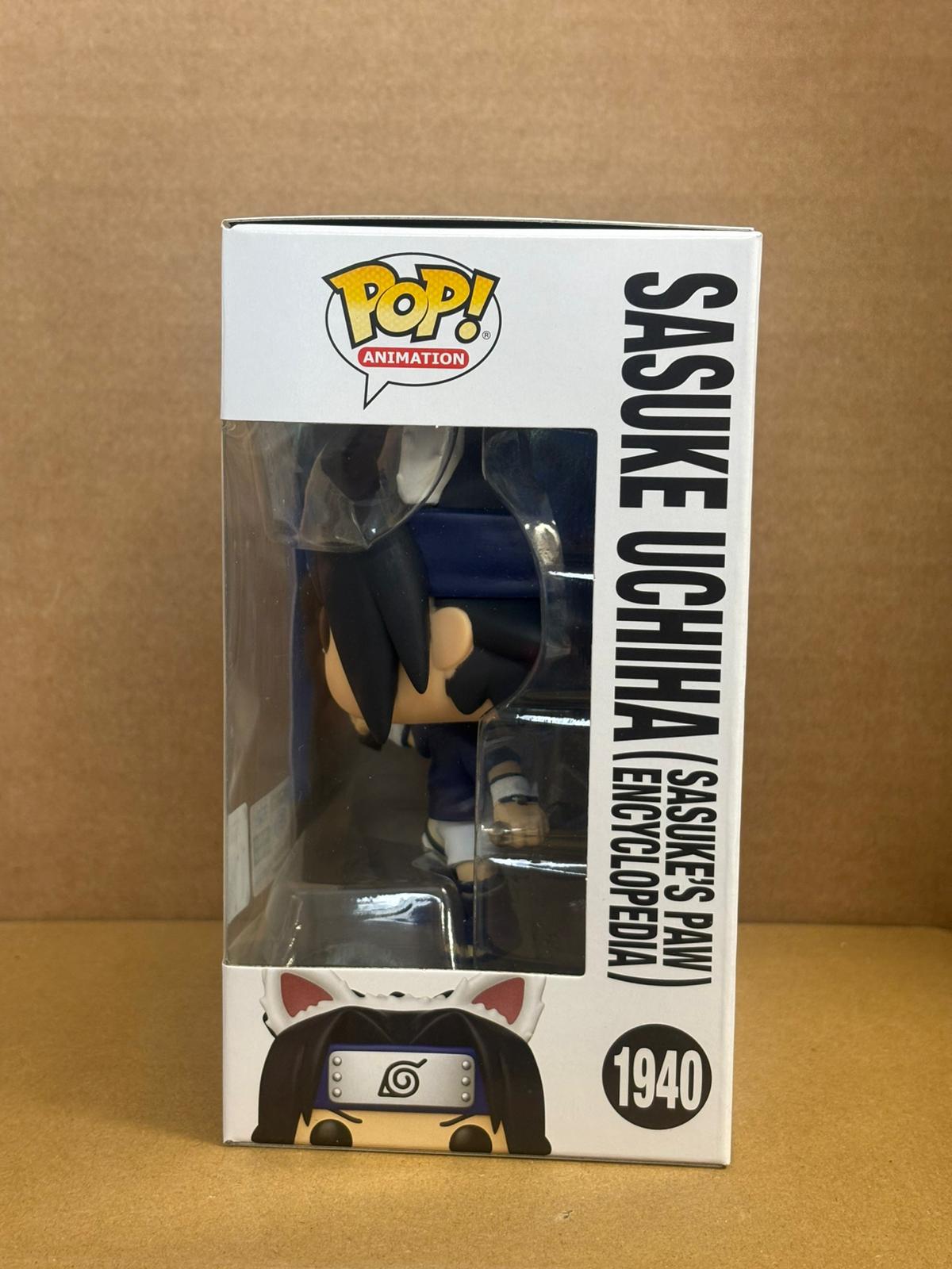 Funko Pop! Anime Naruto Sasuke Uchiha #1940 2025 Wondercon Physical Sticker