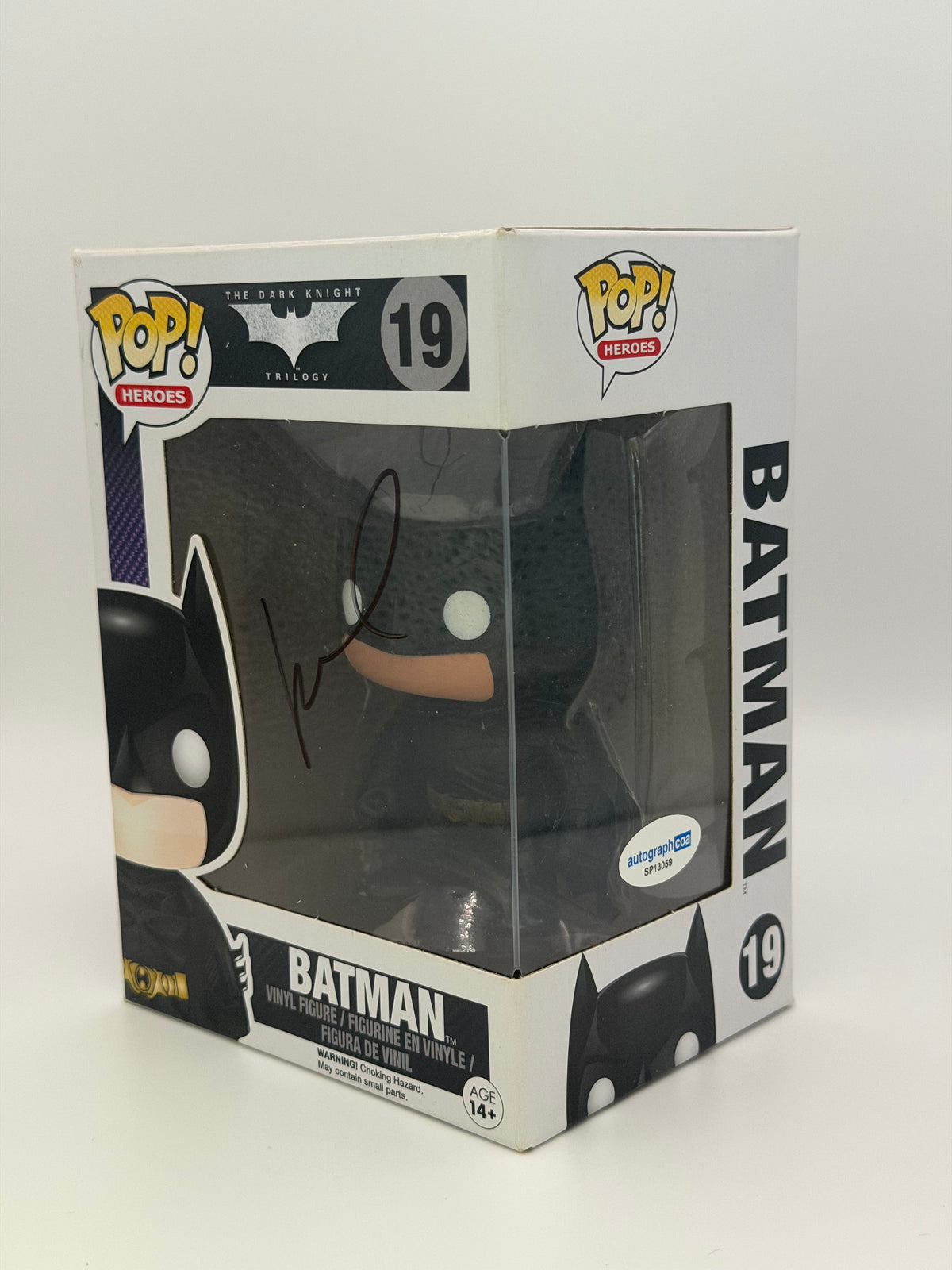 Funko Pop! DC! The Dark Knight Batman Signed Maggie Gylenhall ‘Rachel Dawes’ COA