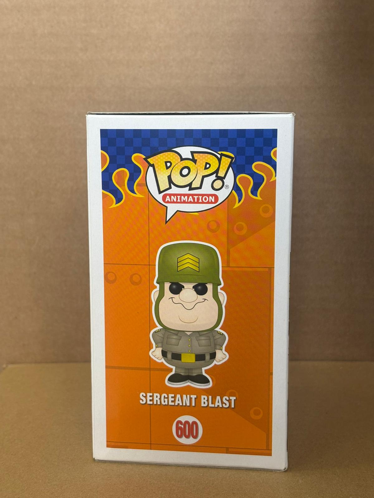 Funko Pop! Animation Wacky Races Sergeant Blast #600 2019 Summer Convention