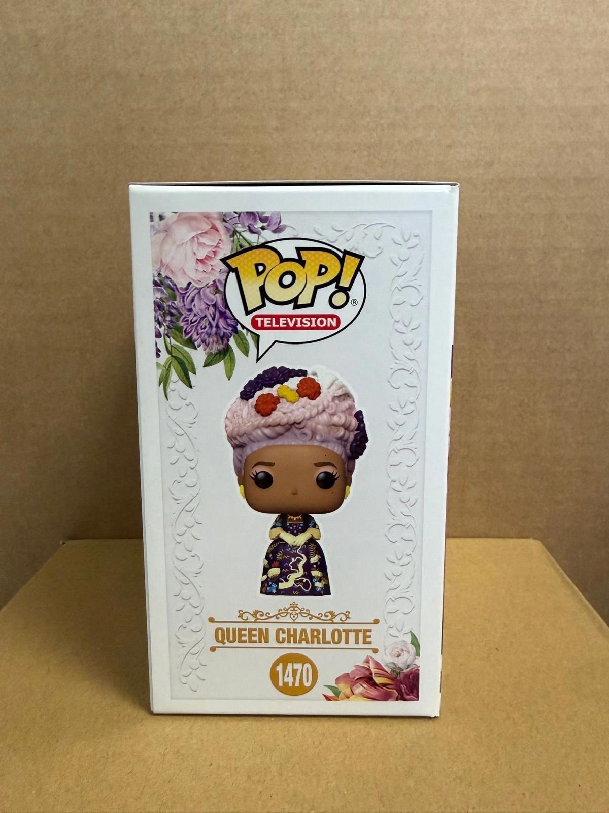 Funko Pop! Television Queen Charlotte Signed Golda Rosheuvel #2