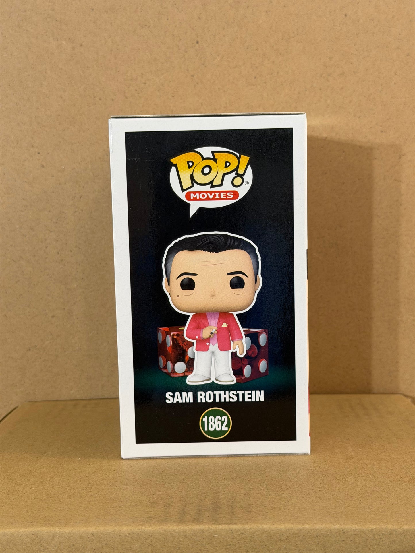 Funko Pop! Movies Casino Sam Rothstein Signed Robert DeNiro COA #1862