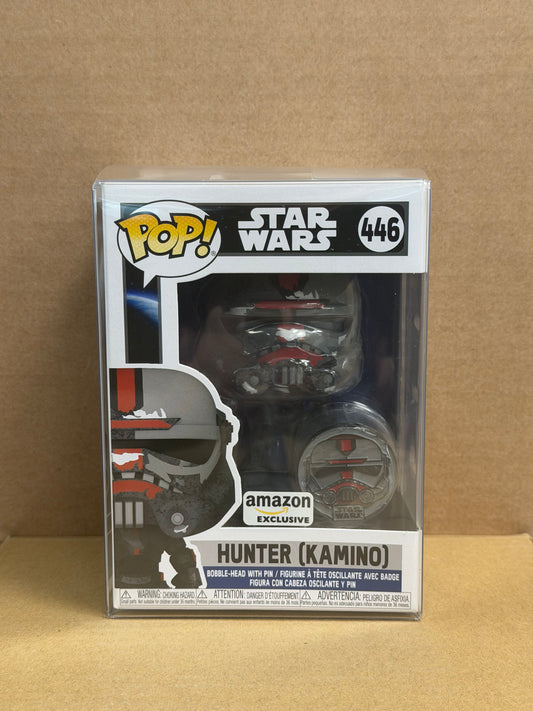 Funko Pop! Star Wars Hunter (Kamino) Amazon Exclusive #446 With Pin