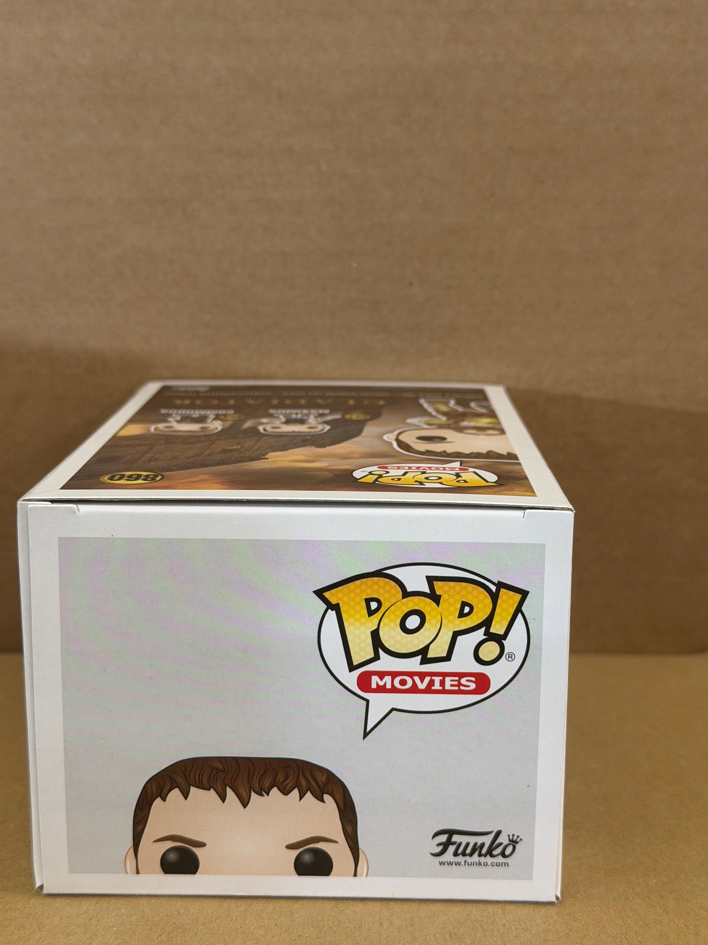 Funko Pop! Movies Gladiator Maximus Signed Russel Crowe #860 Free Magentic Stack