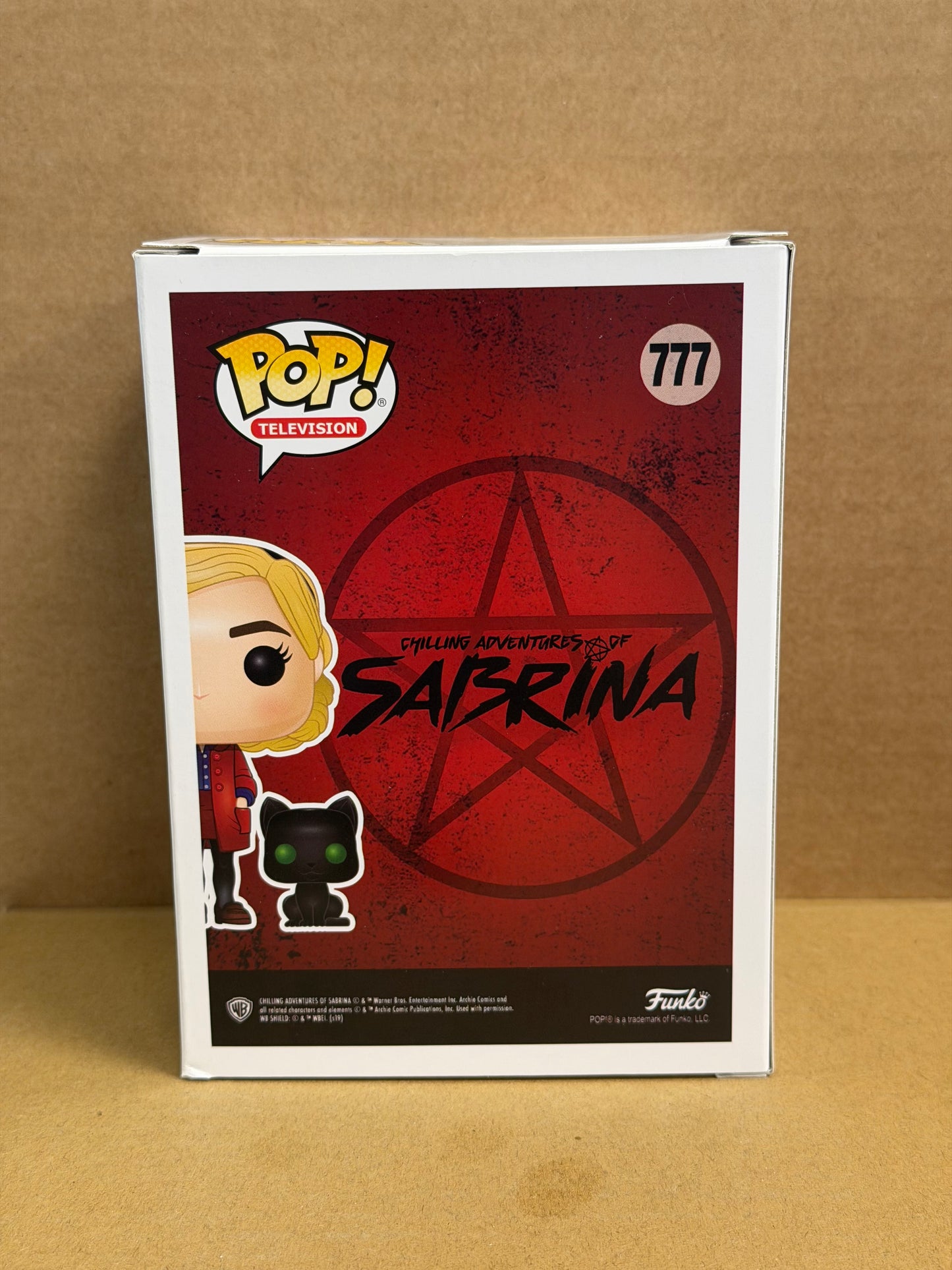 Funko Pop! Television Sabrina Spellman Signed Kiernan Shipka COA #777