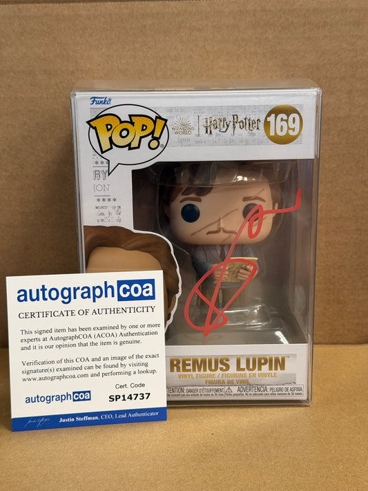 Funko Pop! Harry Potter Remus Lupin Signed David Thewlis COA #169