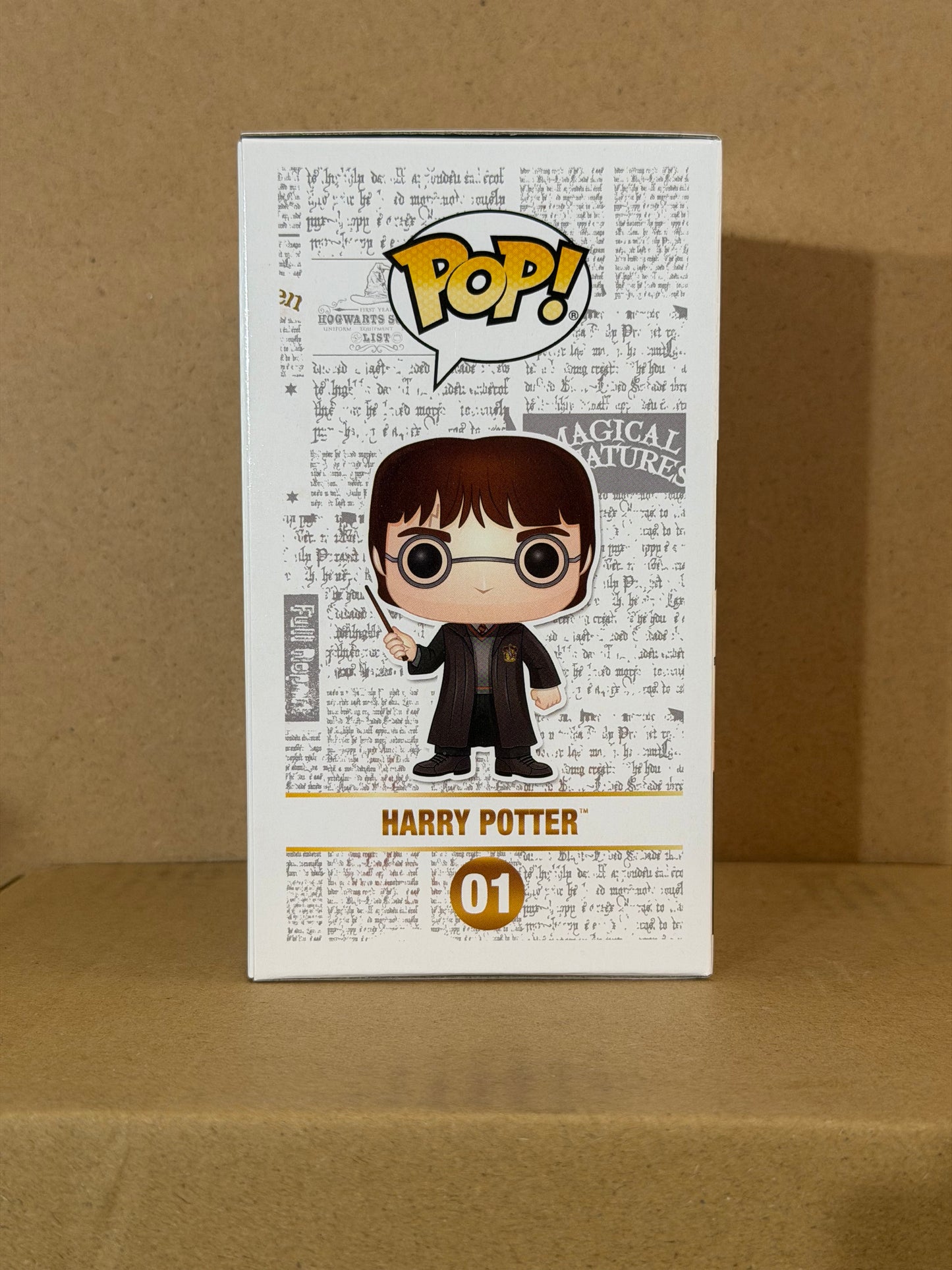 Funko Pop! Harry Potter Signed Daniel Radcliffe COA #01 Free Magnetic Stack
