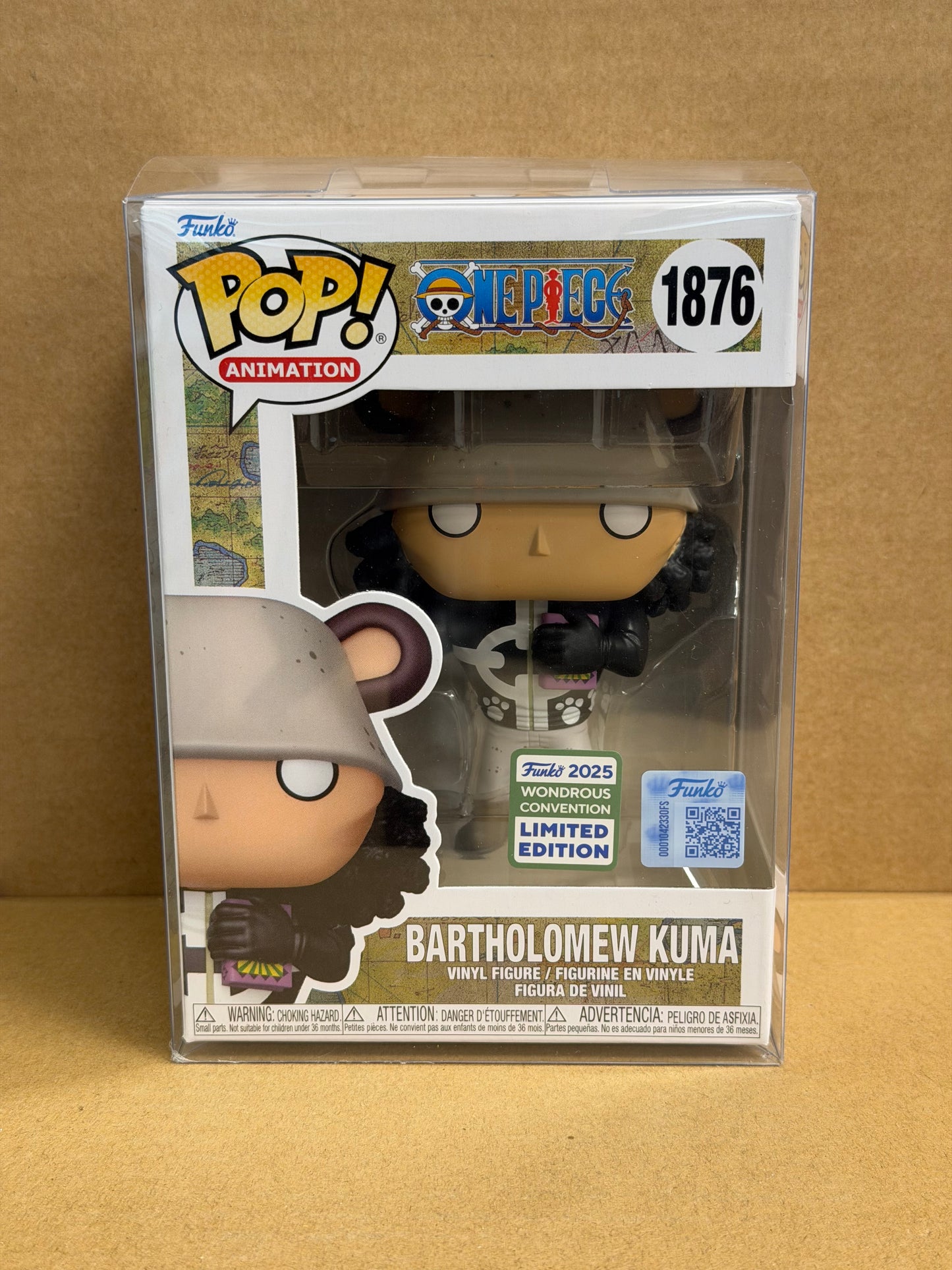 Funko Pop! Anime One Piece Bartholomew Kuma #1876 2025 Convention