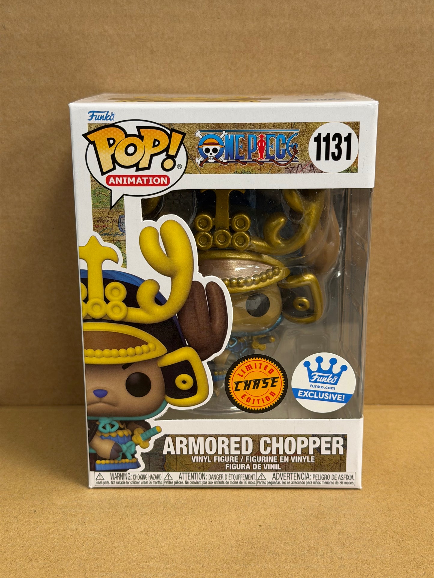 Funko Pop! Anime One Piece Armored Chopper Chase #1131 Exclusive